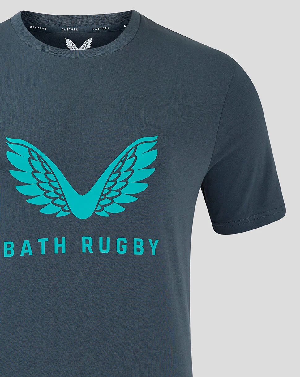 BATH RUGBY JUNIOR 24/25 PLAYERS LOGO T-SHIRT