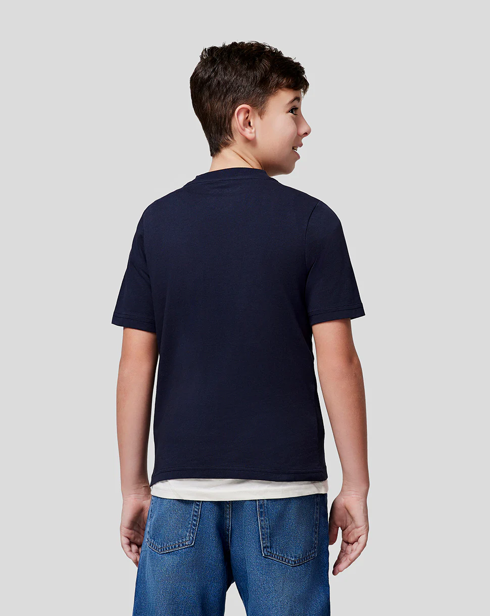 Oracle Red Bull Racing Junior Large Front Logo T-Shirt - Night Sky