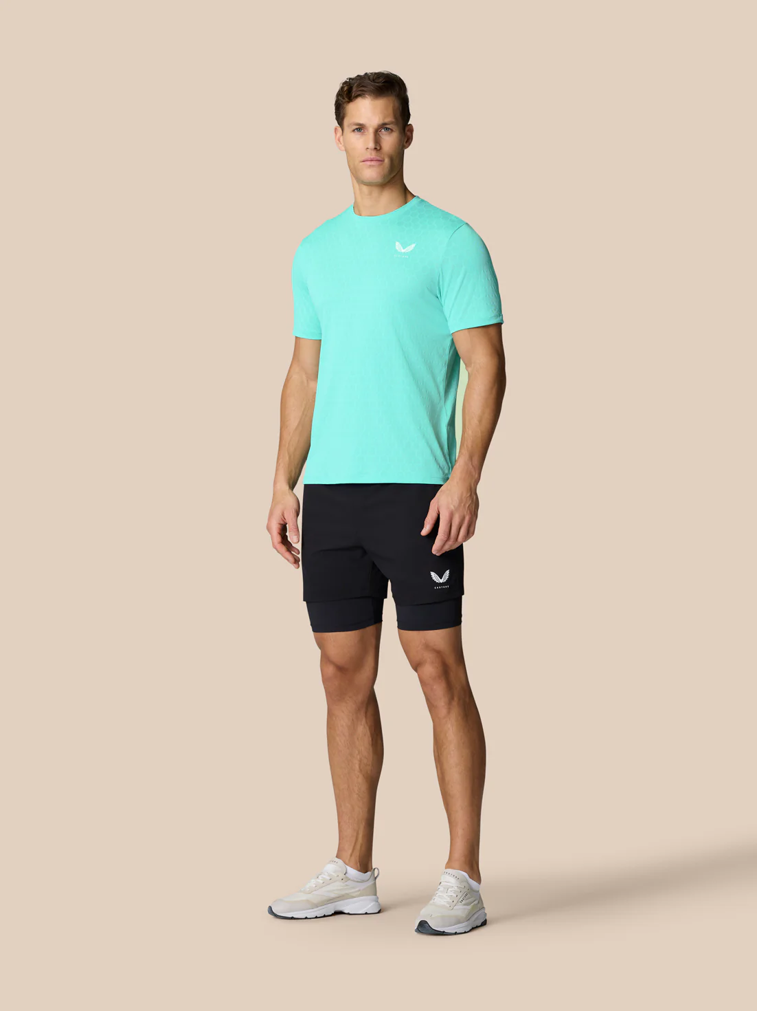 Flow Training T-Shirt - Light Aqua