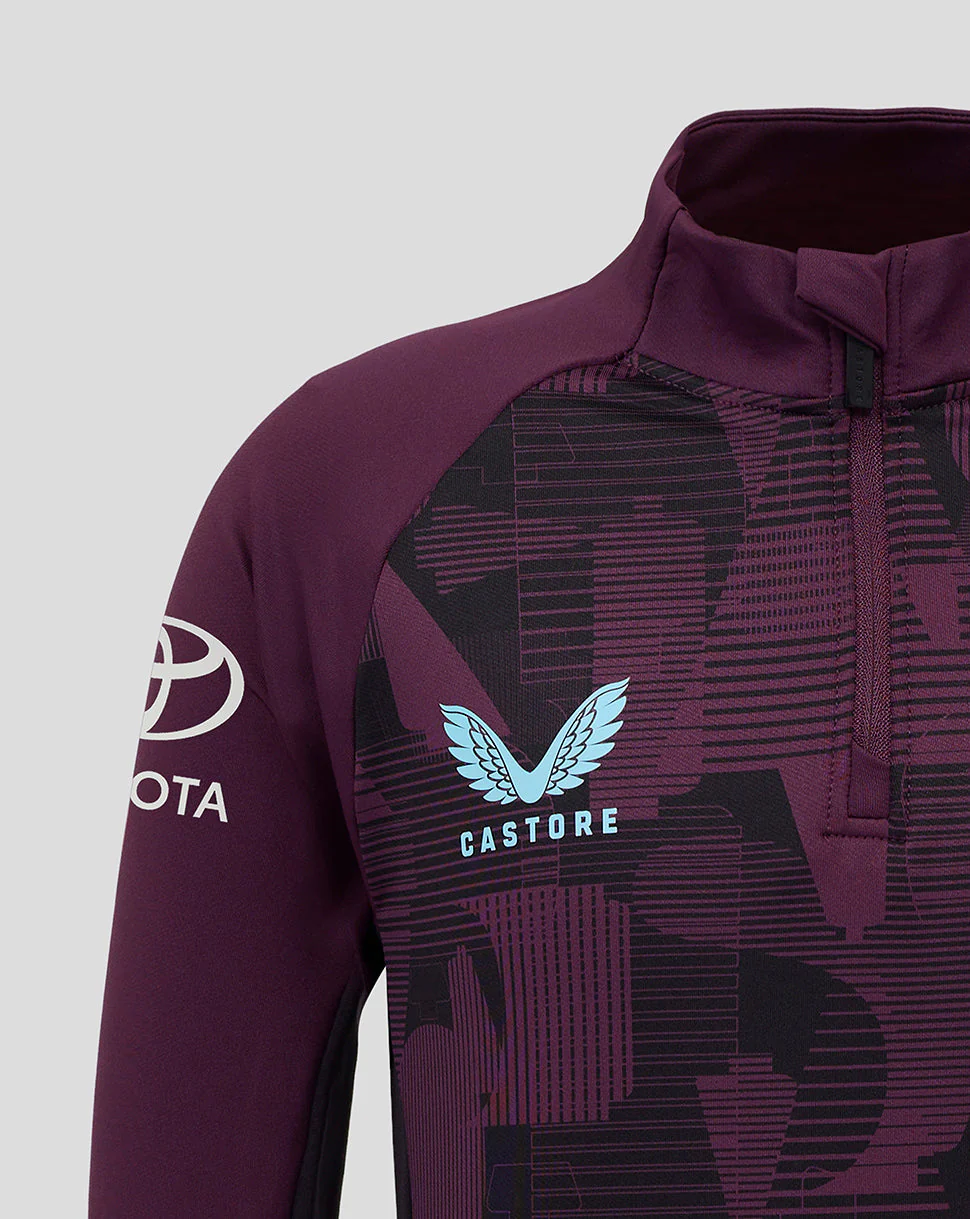 England Cricket Training Junior 1/4 Zip Top 25/26