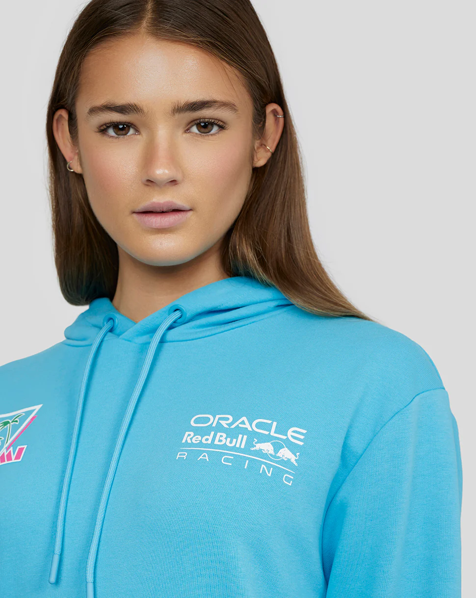 ORACLE RED BULL RACING UNISEX MIAMI OVERHEAD HOODIE - BLUE
