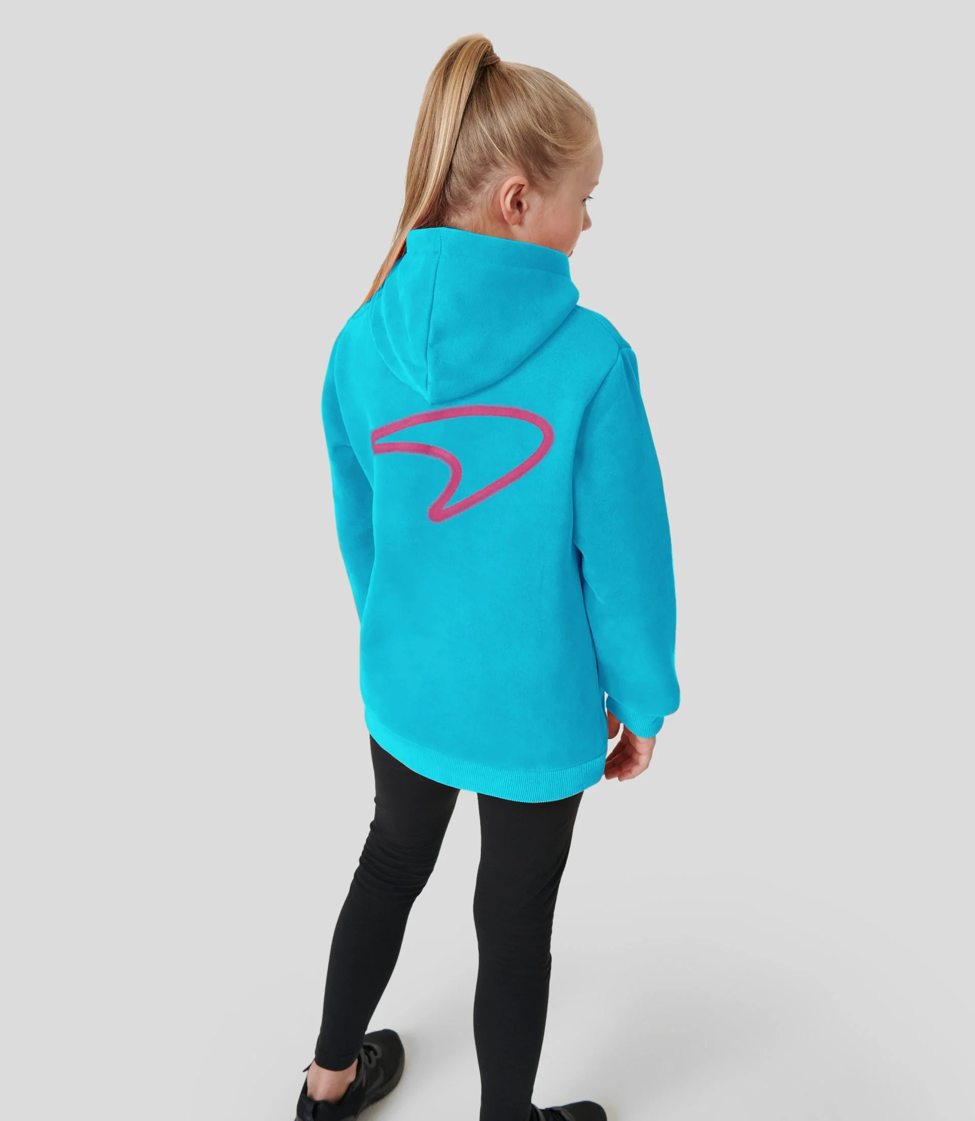 Blue Junior McLaren Miami Graphic Hoody