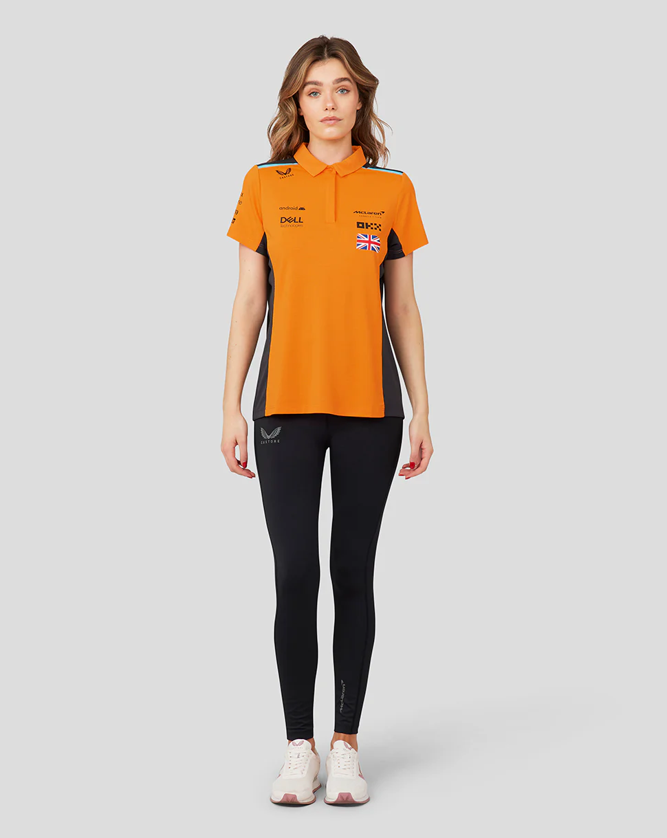 McLAREN WOMEN'S POLO SHIRT NORRIS - AUTUMN GLORY