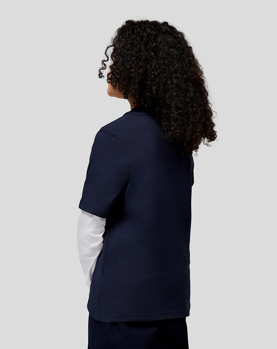 Oracle Red Bull Racing Junior Large Front Logo T-Shirt - Night Sky