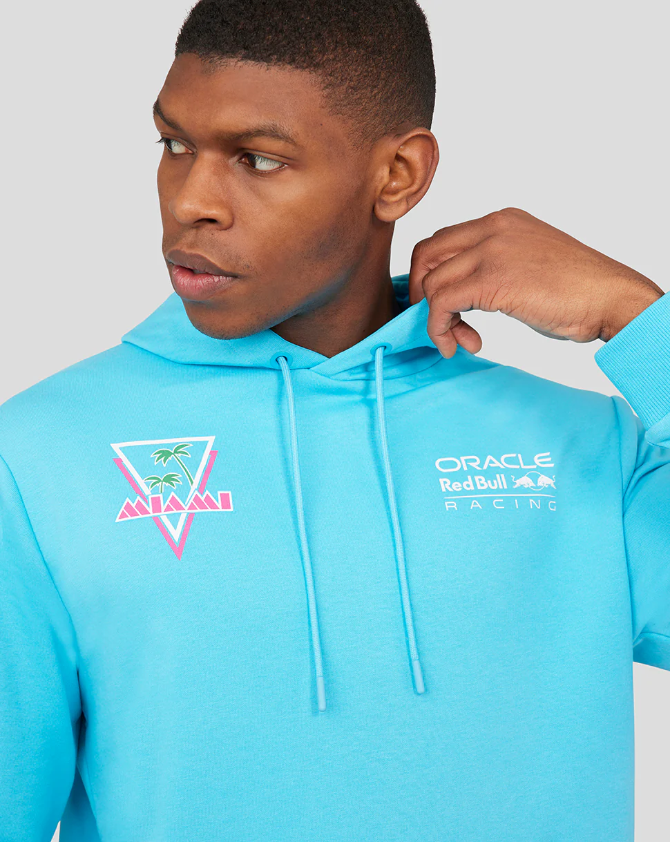 ORACLE RED BULL RACING UNISEX MIAMI OVERHEAD HOODIE - BLUE