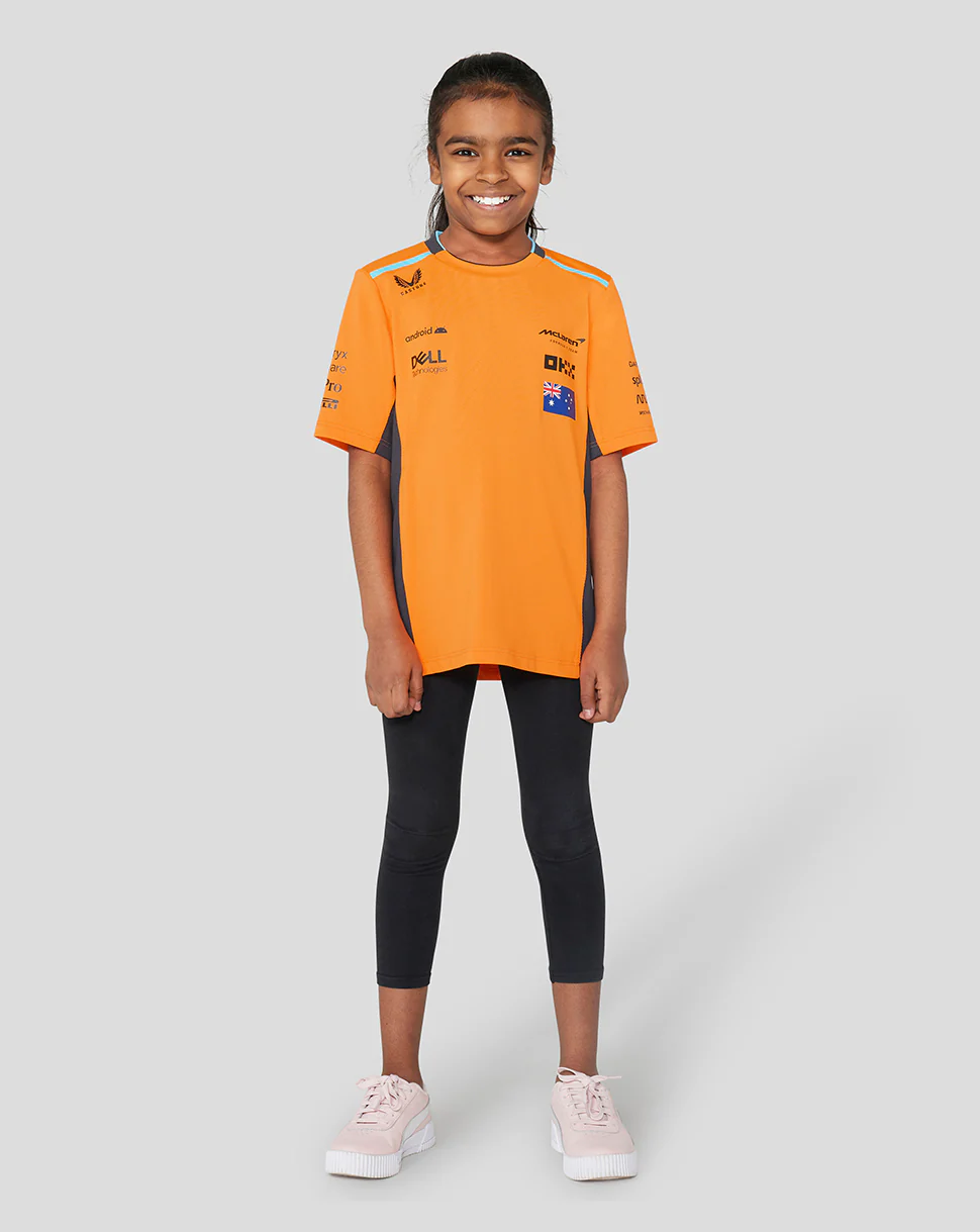 Junior McLaren Set Up T-Shirt Piastri - Autumn Glory