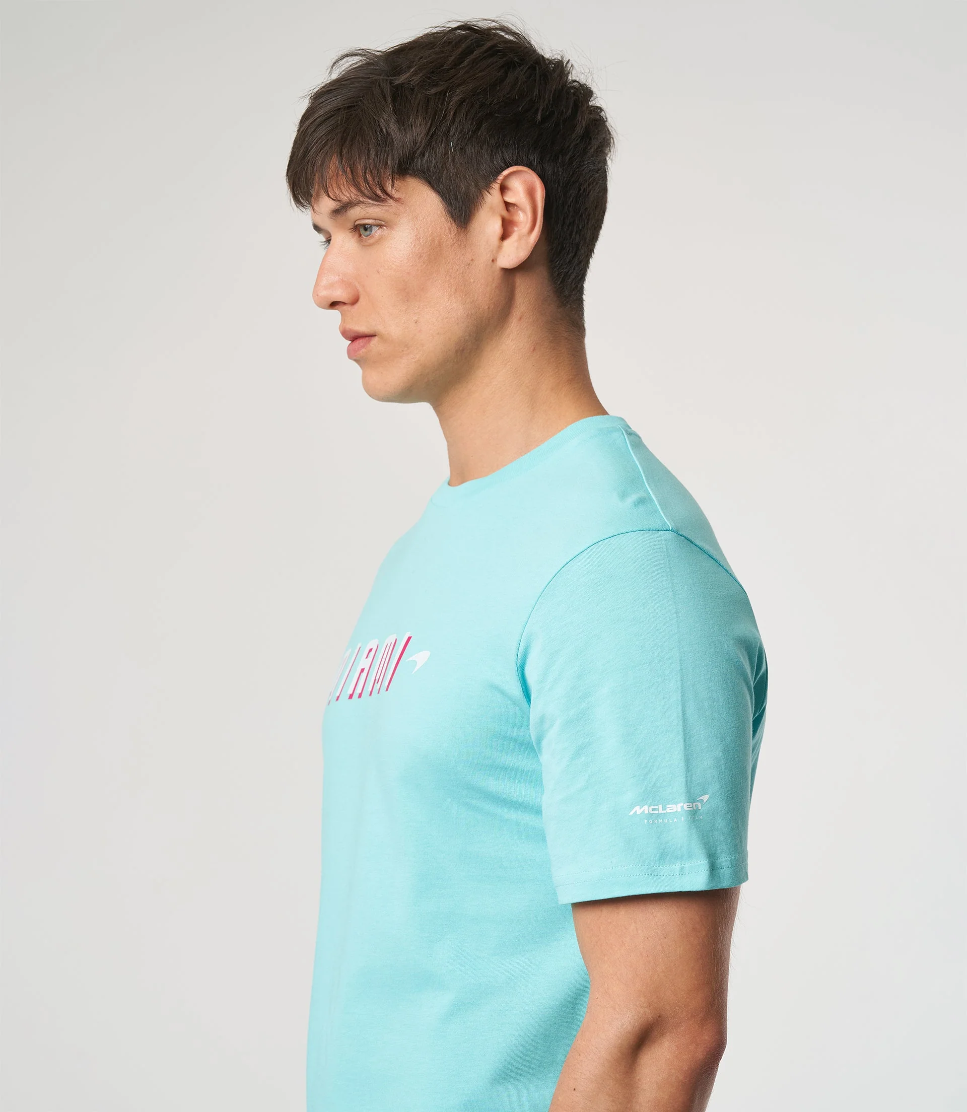 Aqua McLaren Miami Graphic T-Shirt