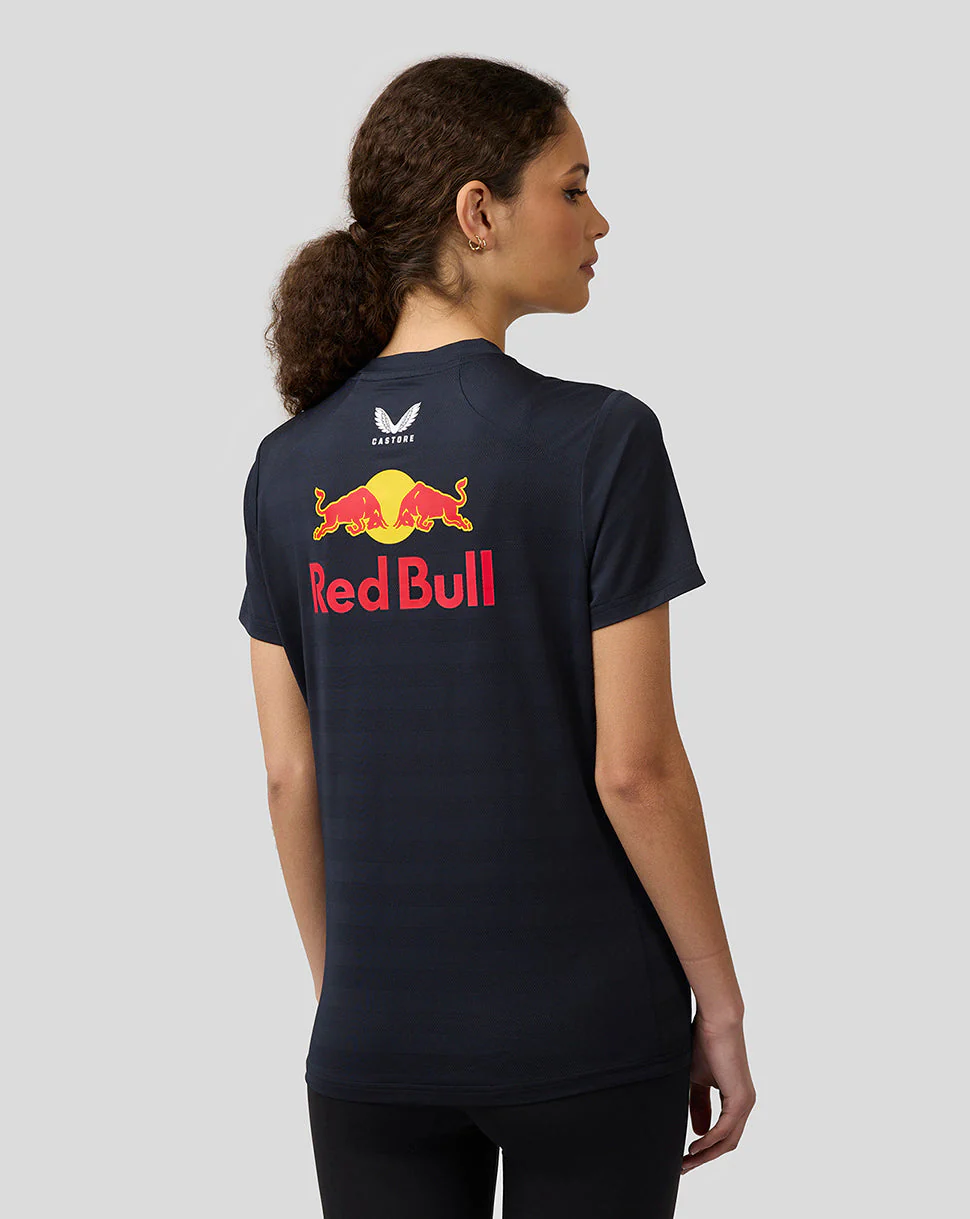 Oracle Red Bull Racing Womens Teamline Max Verstappen Set Up T-Shirt - Night Sky