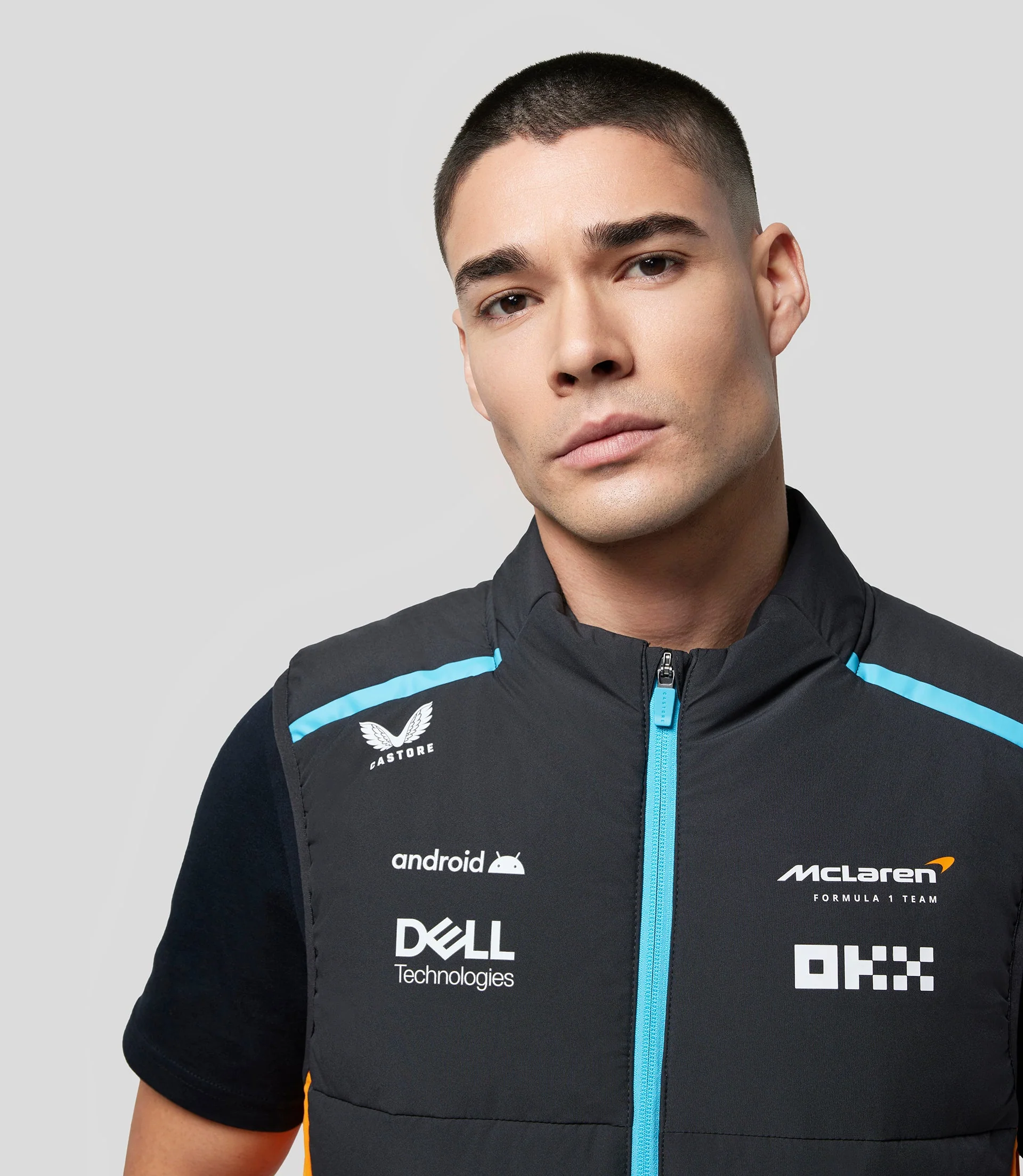 McLAREN MEN'S HYBRID GILET - PHANTOM