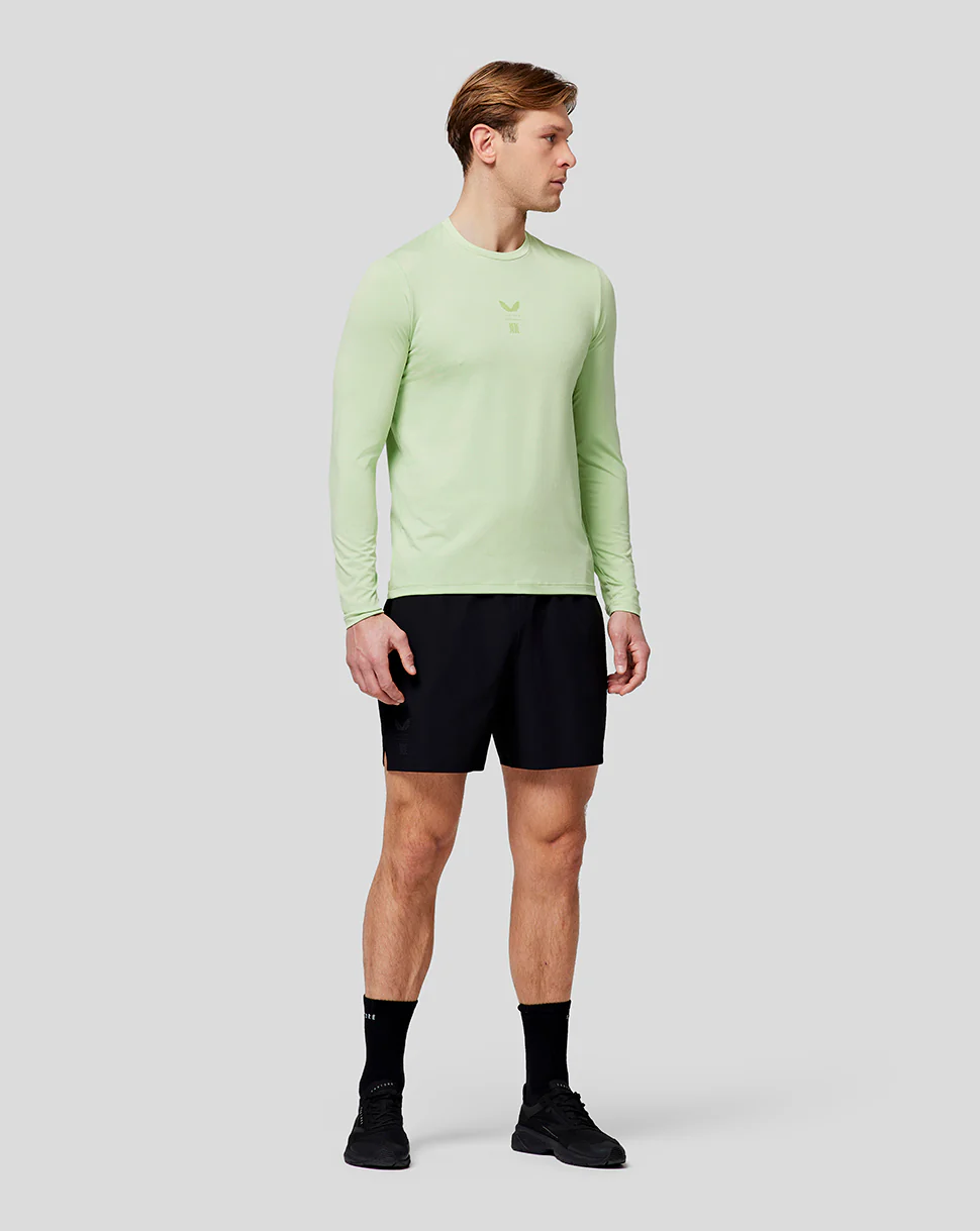 Men’s Reiss Long Sleeve Performance T-Shirt - Iced Citrus