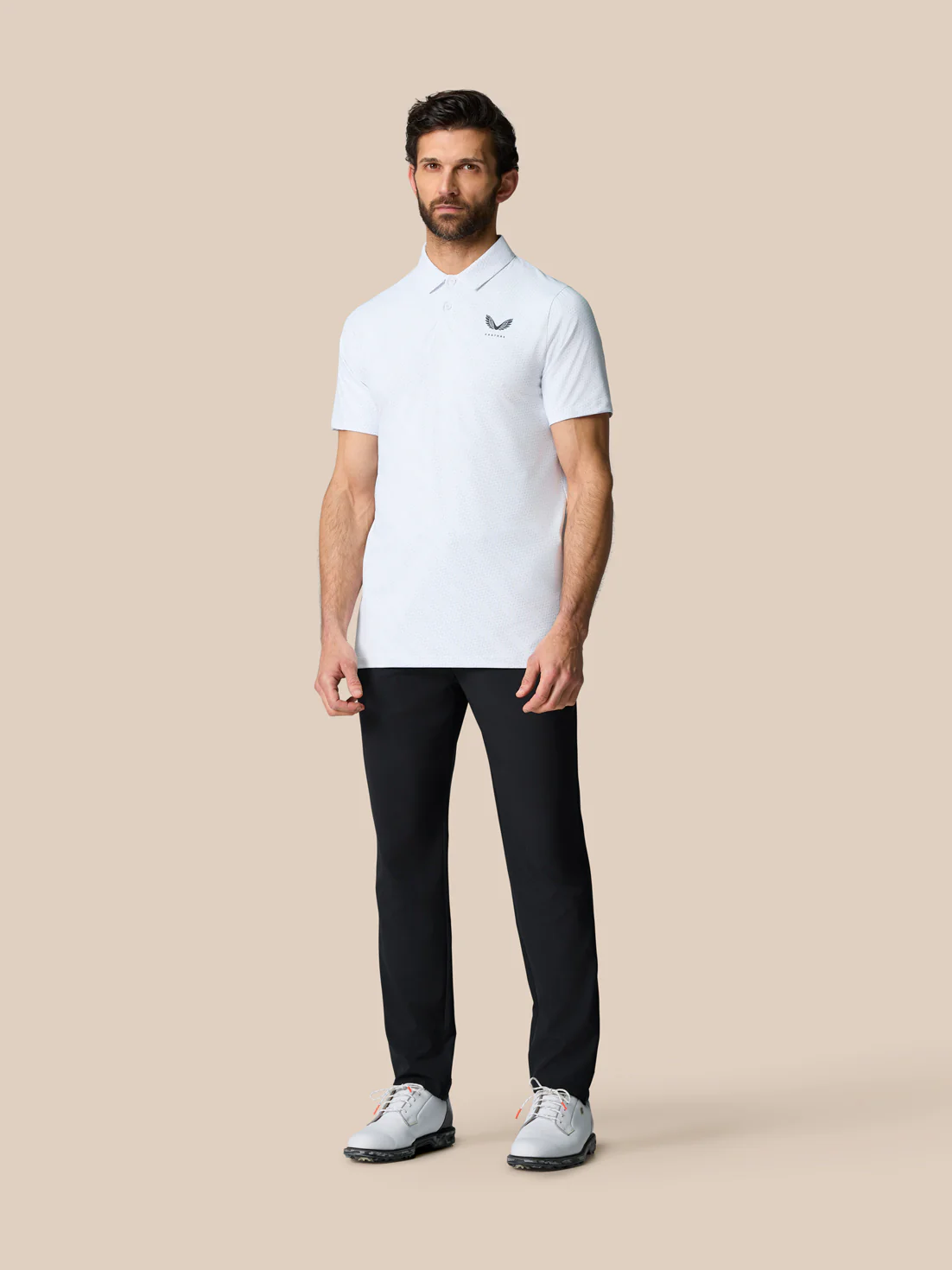 Club Graphic Polo - White