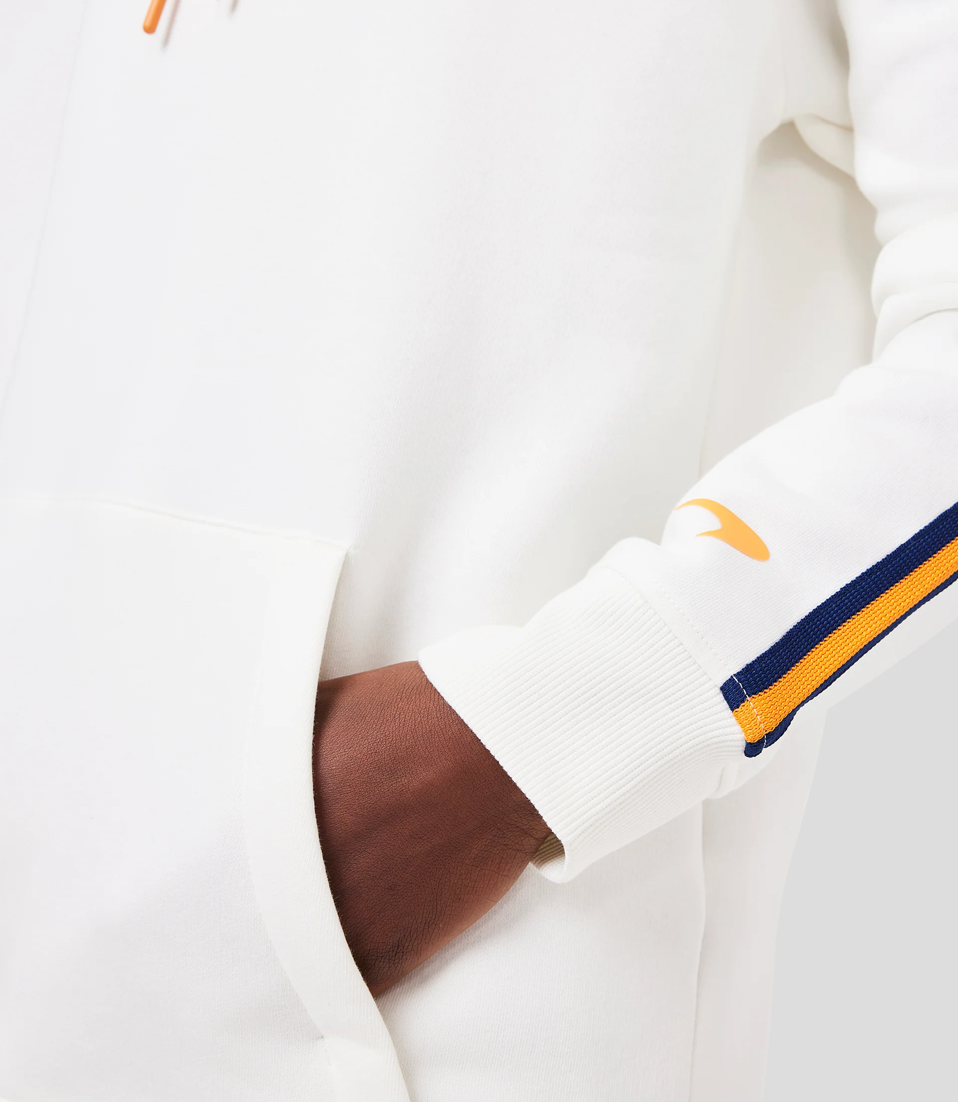 White McLaren Gulf Overhead Hoody