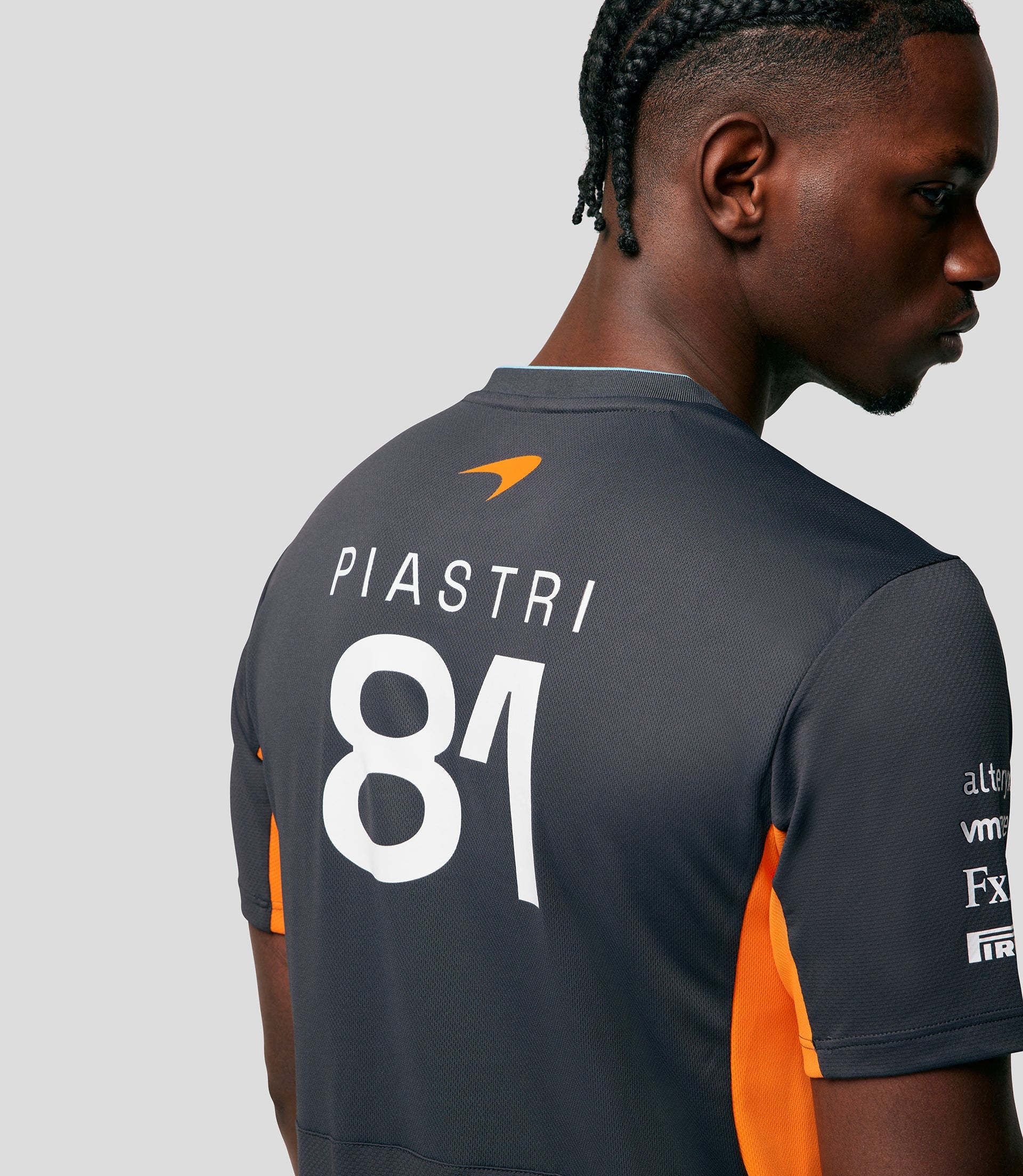 McLAREN MEN'S SET UP T-SHIRT PIASTRI - PHANTOM