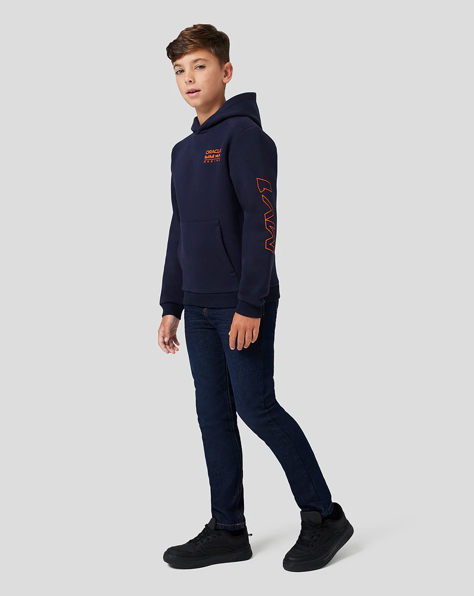 Junior Oracle Red Bull Racing Driver Max Verstappen Hoodie - Night Sky