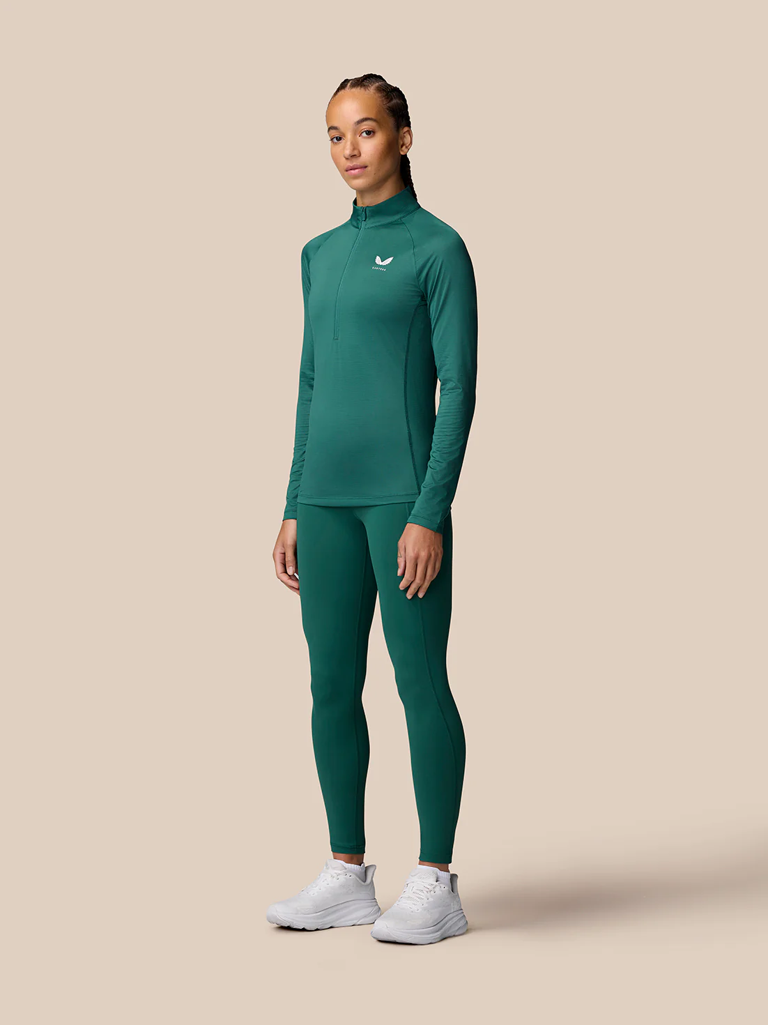 Adapt Training 1/2 Zip Top - Seafoam