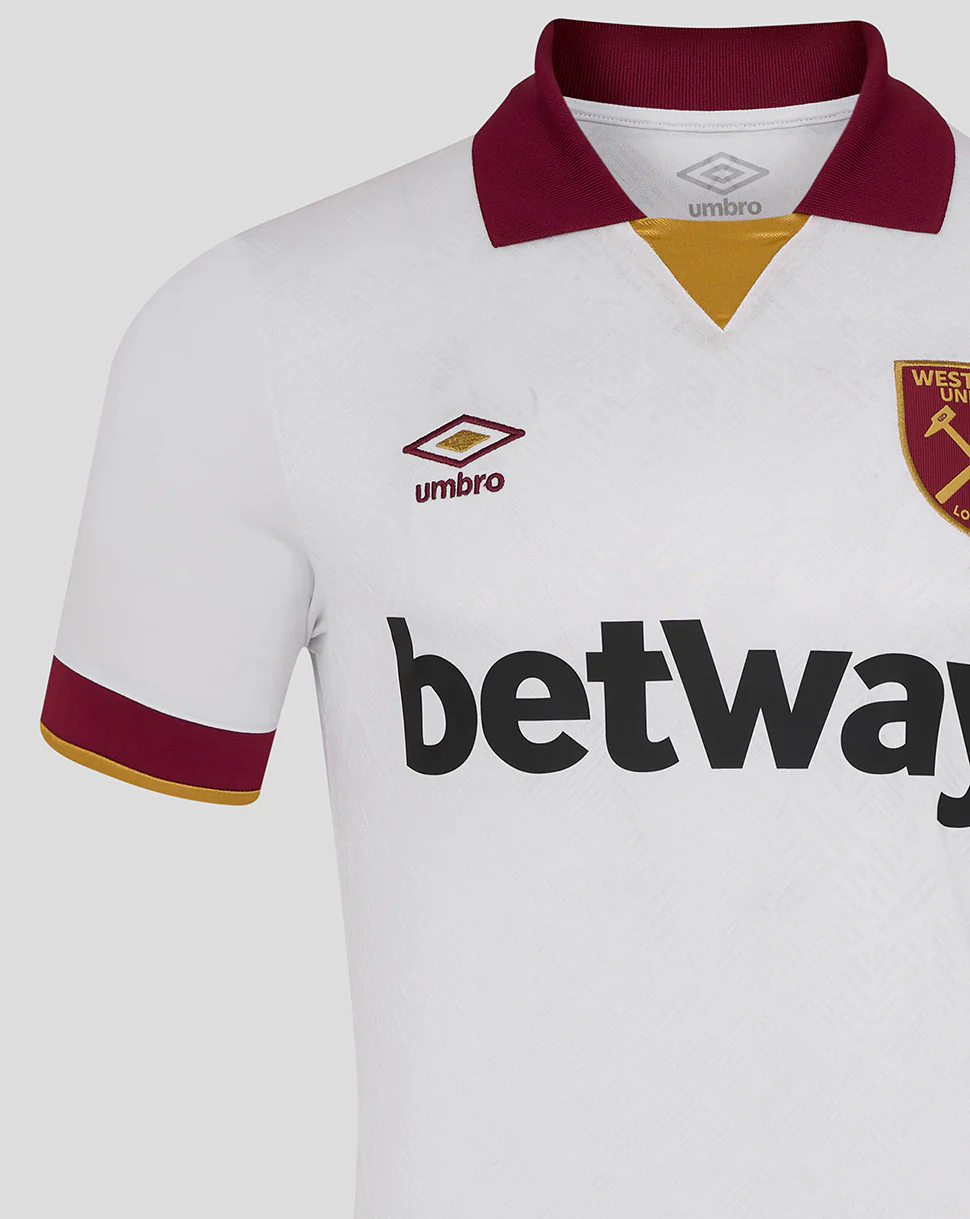 West Ham 24/25 Men's Third Jersey SS - White