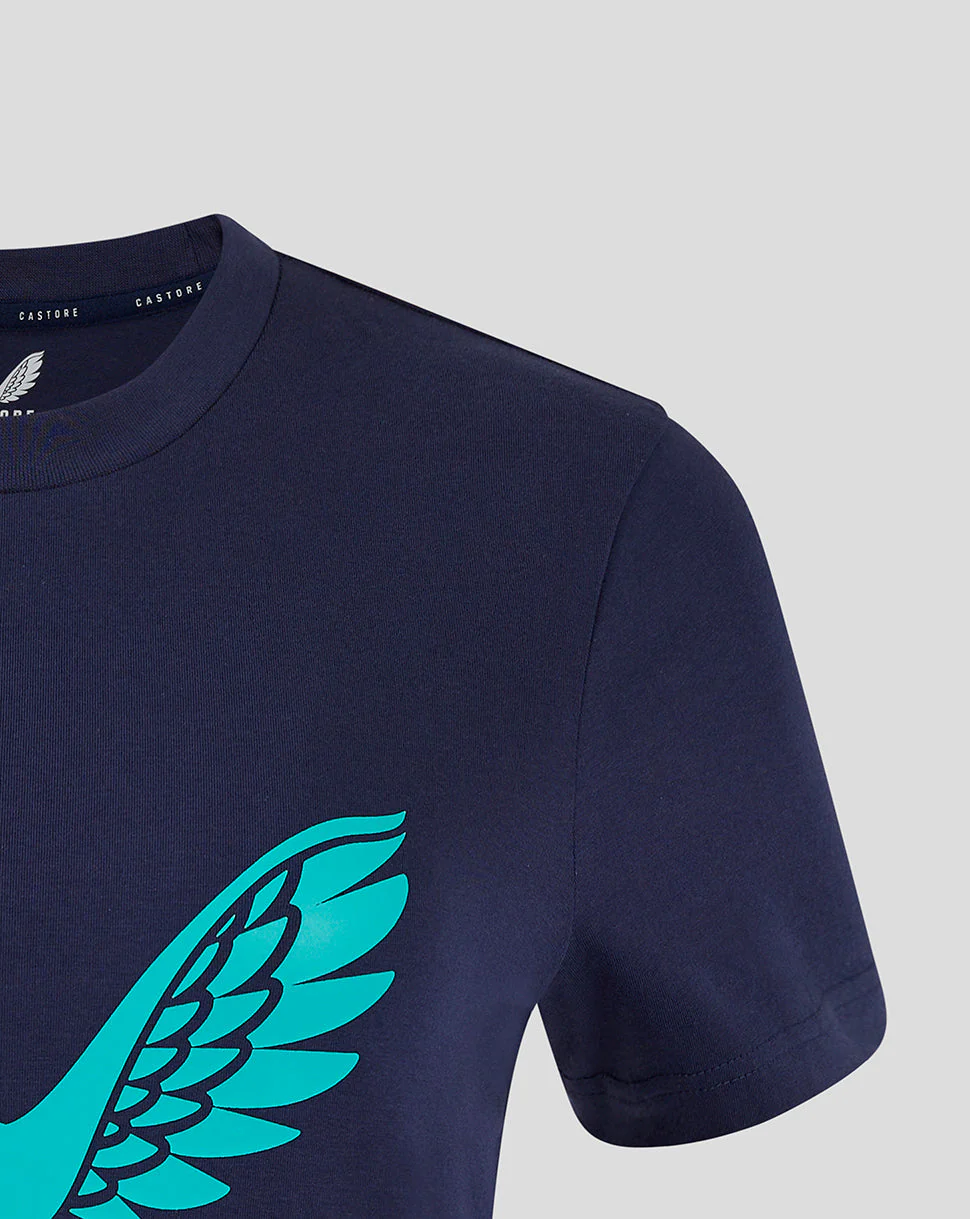 Mansfield Women's 24/25 Training Logo Tee - Navy