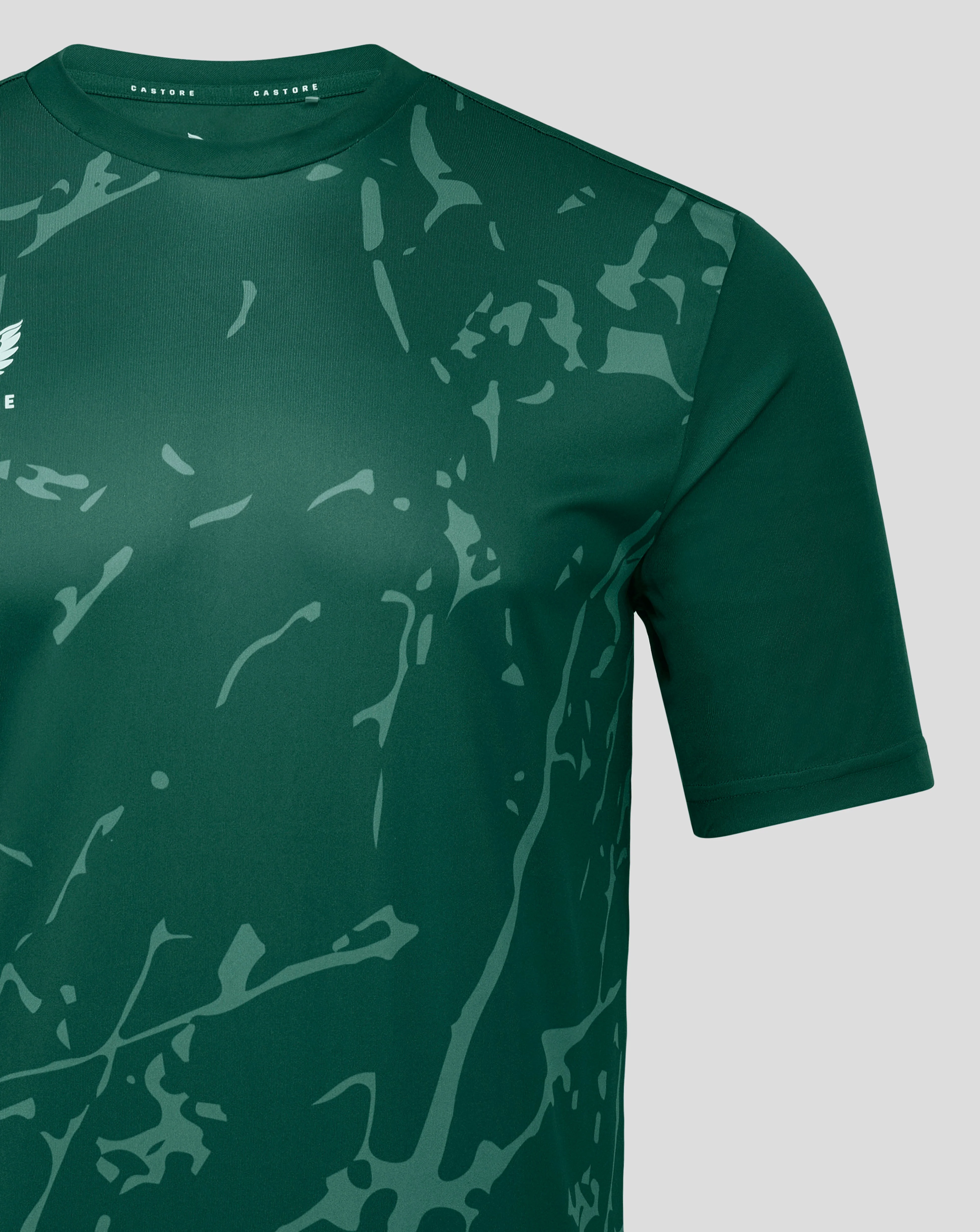 Mens Marble Performance Tee - Botanical Garden