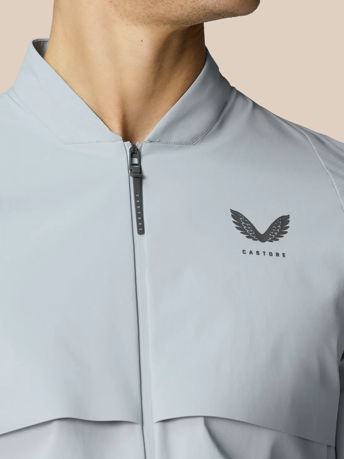 Golf Pinnacle Woven Jacket - Mid Grey