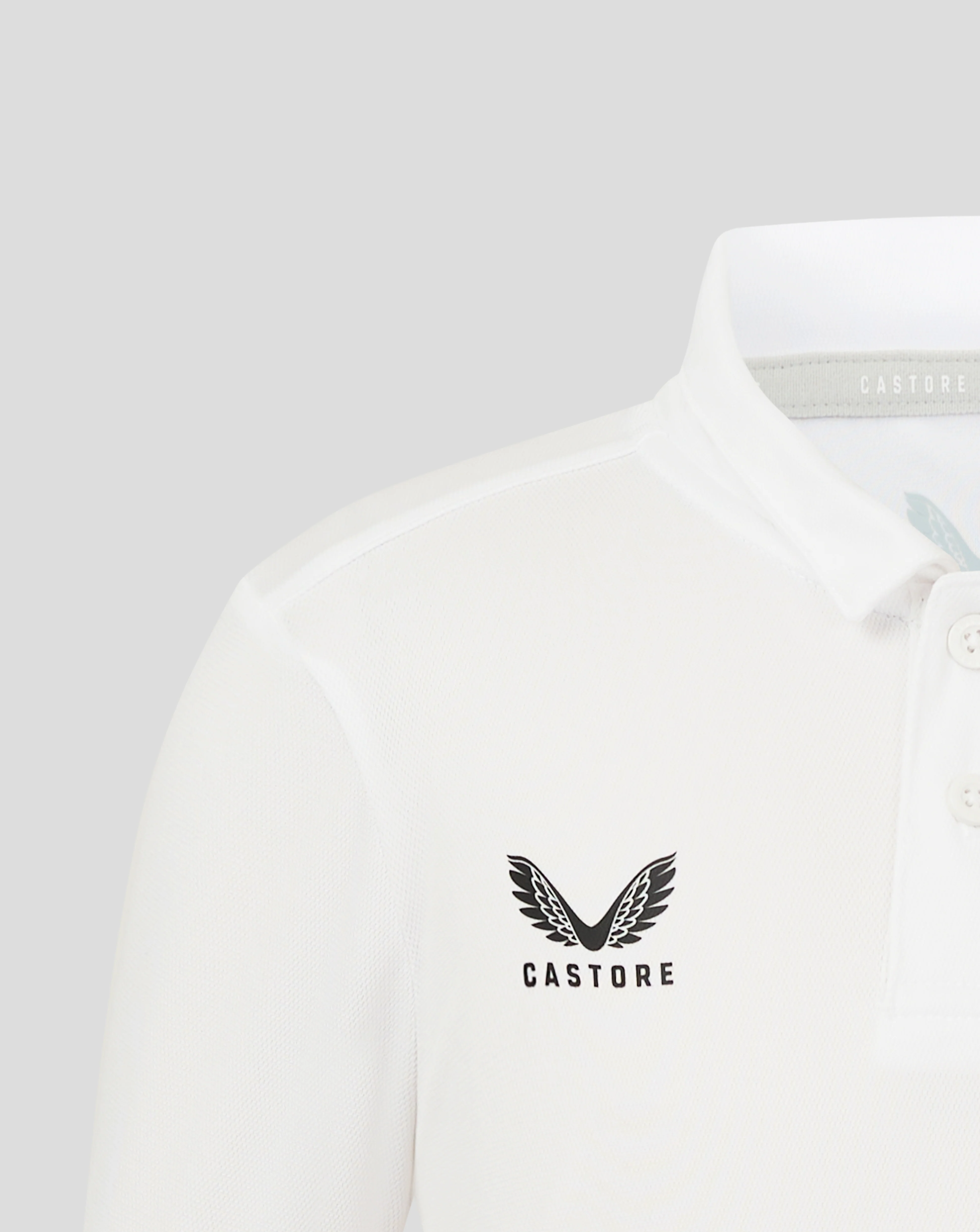 Junior Performance Polo - Brilliant White