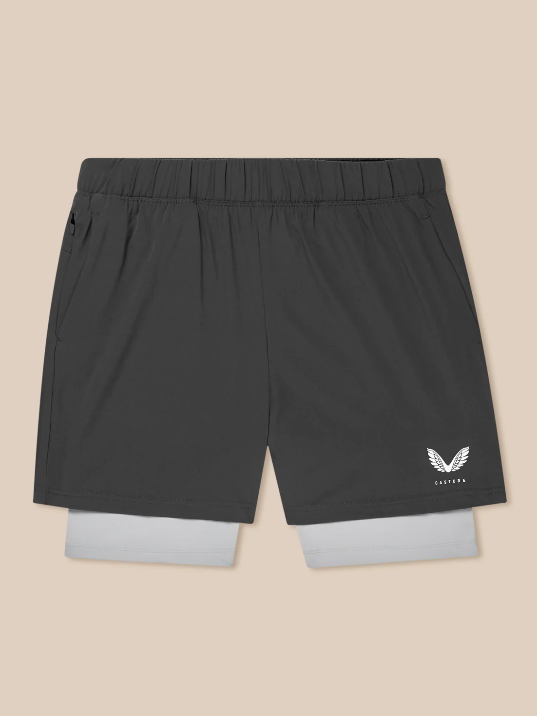 Flow Training 2-In-1 Short - Mid Grey