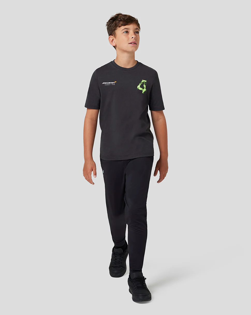 Junior McLaren Norris Silverstone T-Shirt - Phantom