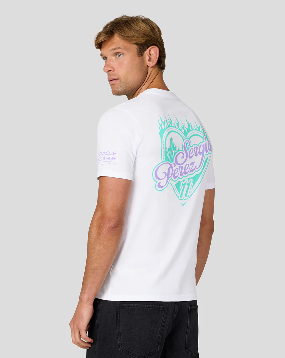 Oracle Red Bull Racing Unisex Mexico Sergio Perez Short Sleeve T-Shirt