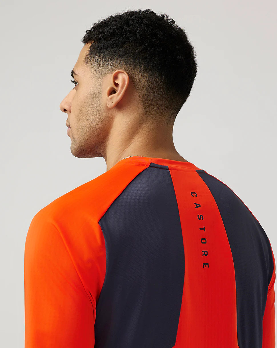 Men’s Apex Short Sleeve Aeromesh T Shirt - Orange