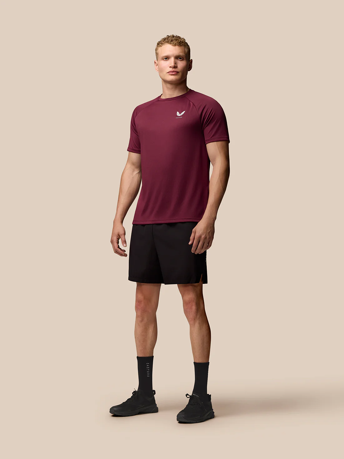 Adapt Training T-Shirt - Burgundy