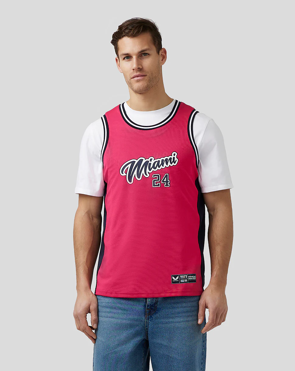 Oracle Red Bull Racing Unisex Miami Basketball Jersey