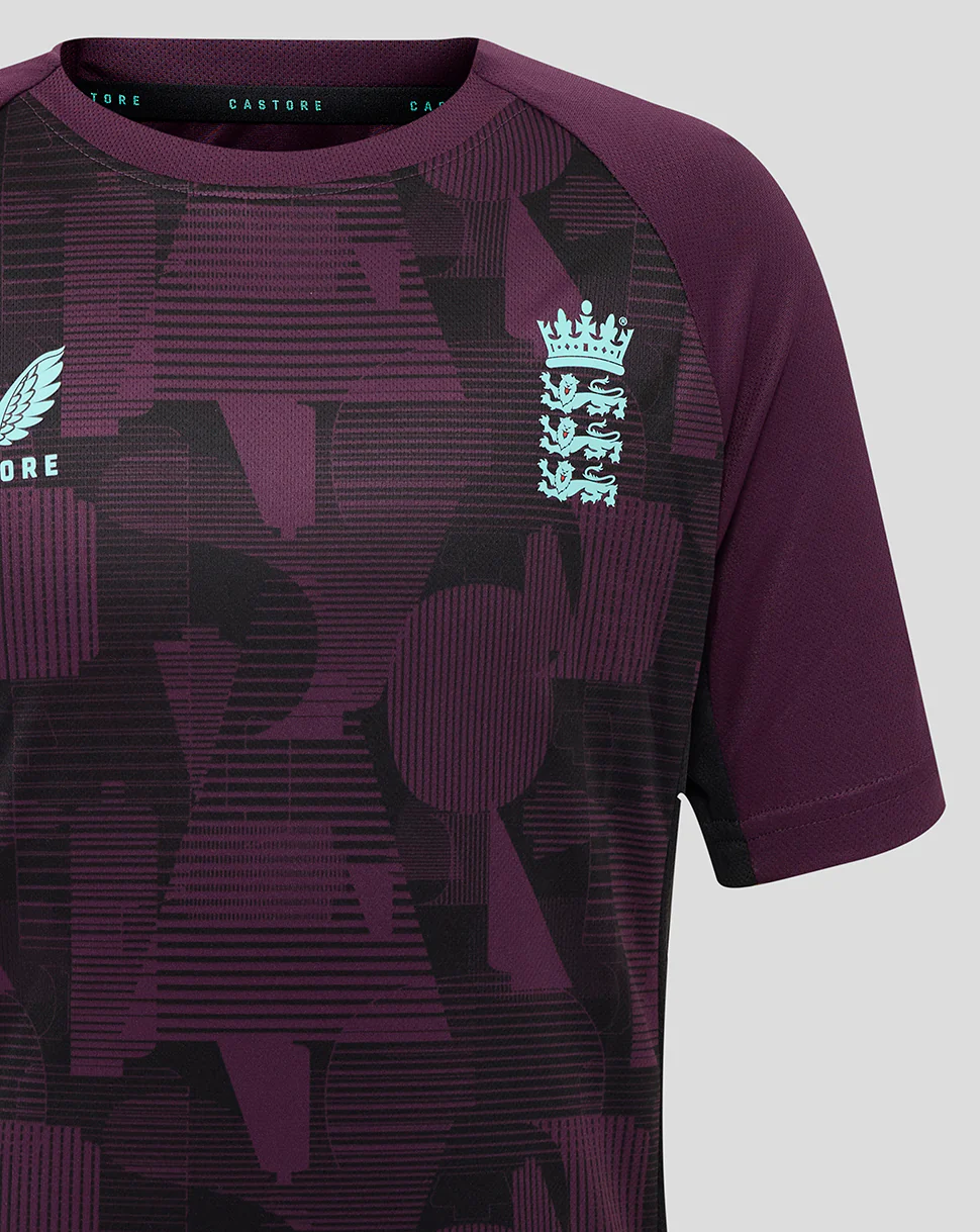 England Cricket Training Junior Short Sleeve Tee 25/26