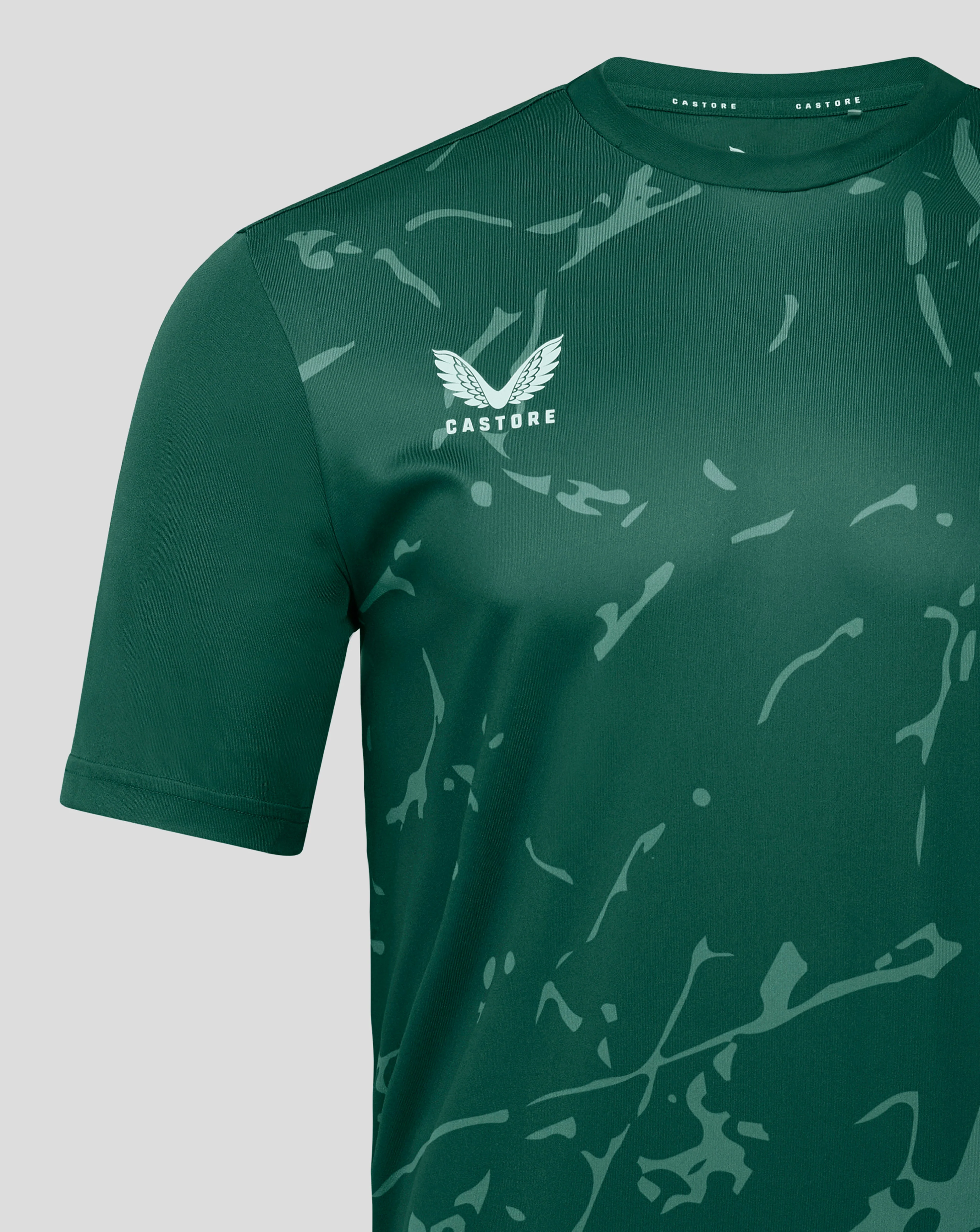 Mens Marble Performance Tee - Botanical Garden