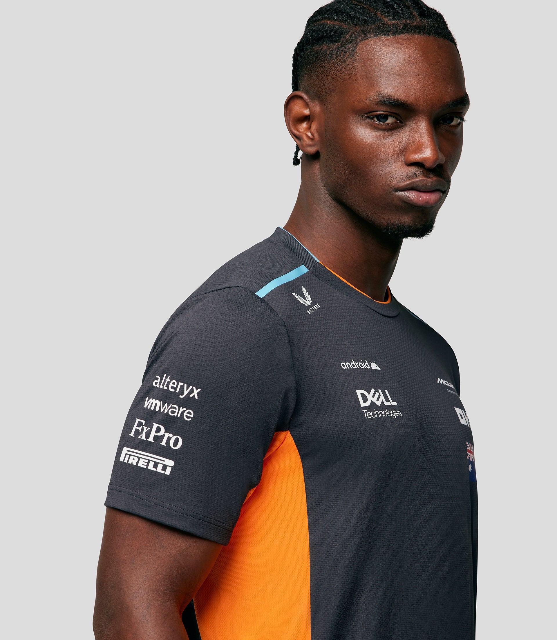 McLAREN MEN'S SET UP T-SHIRT PIASTRI - PHANTOM
