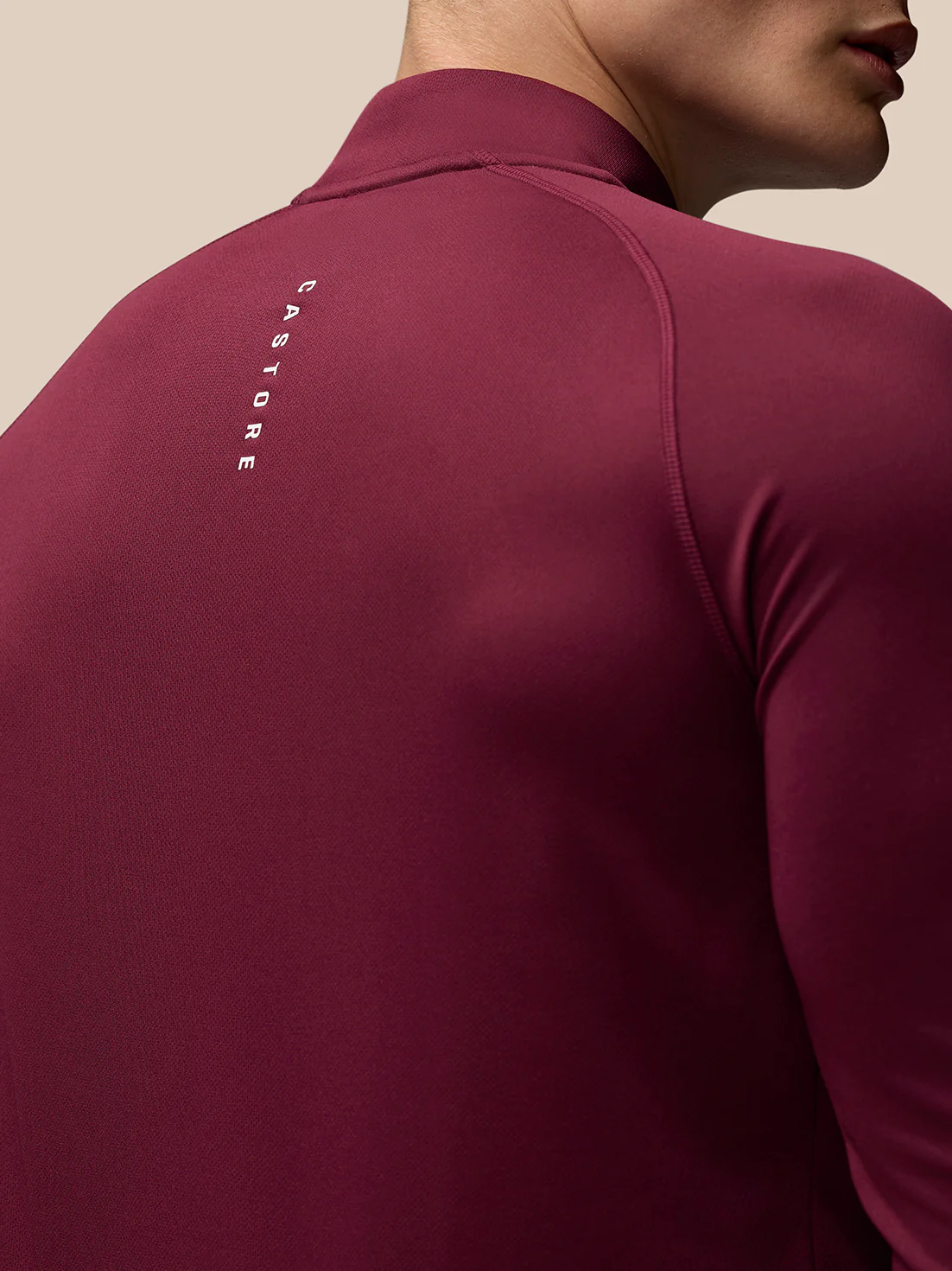 Adapt Training 1/4 Zip Top - Burgundy