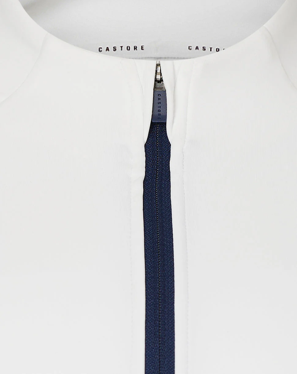 Unisex Honda HRC Quarter Zip Top - Bright White