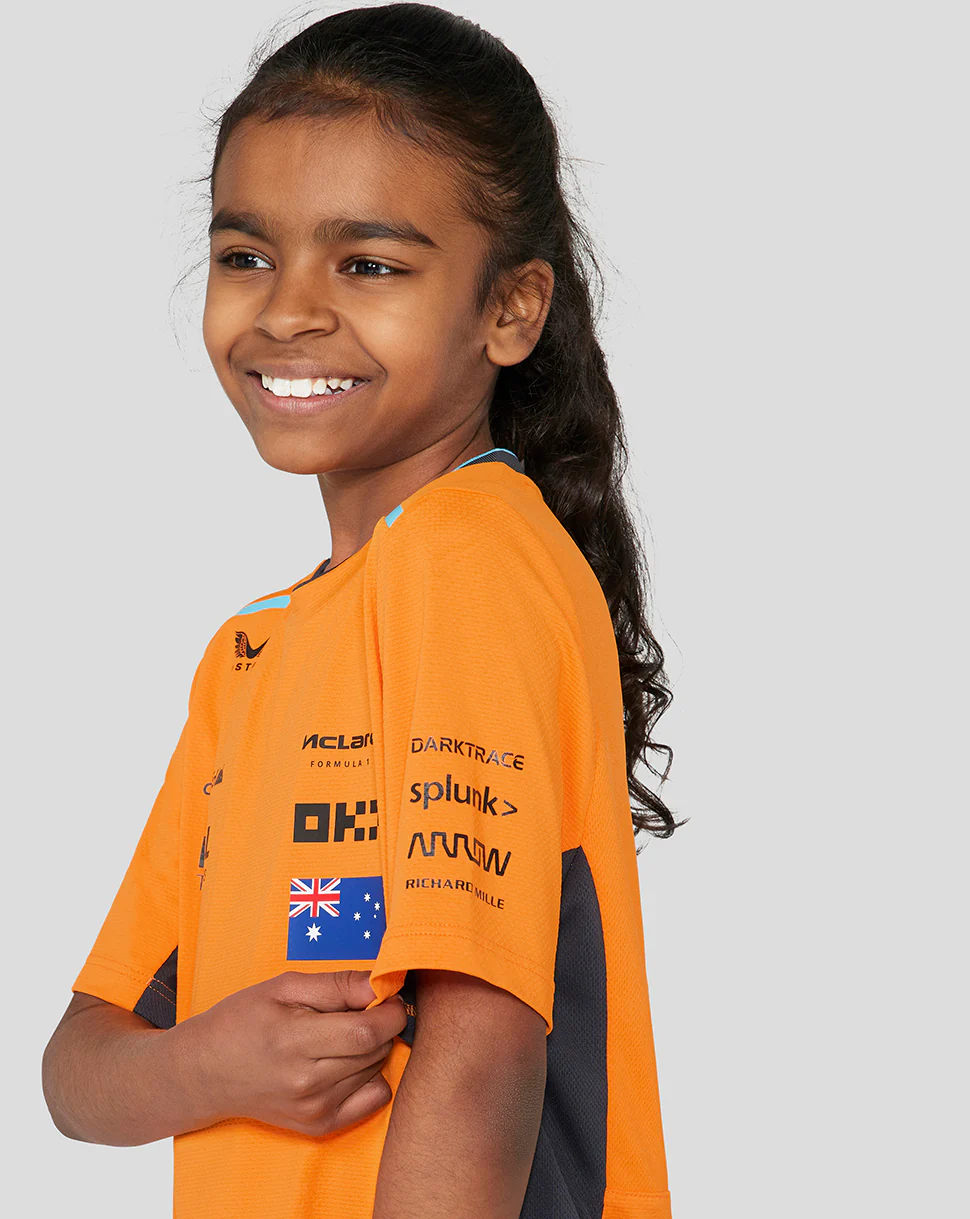 Junior McLaren Set Up T-Shirt Piastri - Autumn Glory