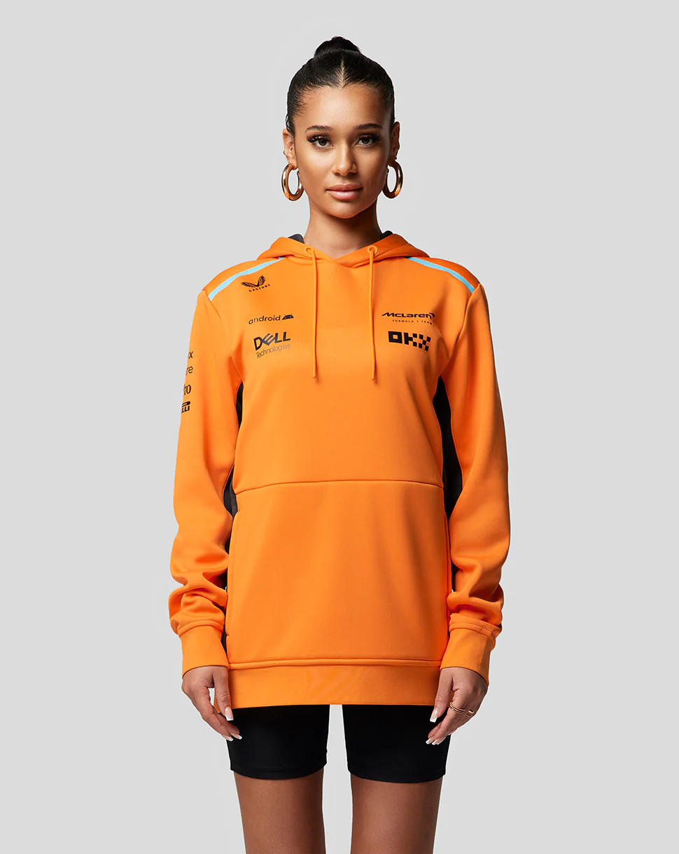 McLAREN UNISEX HOODED SWEAT - AUTUMN GLORY