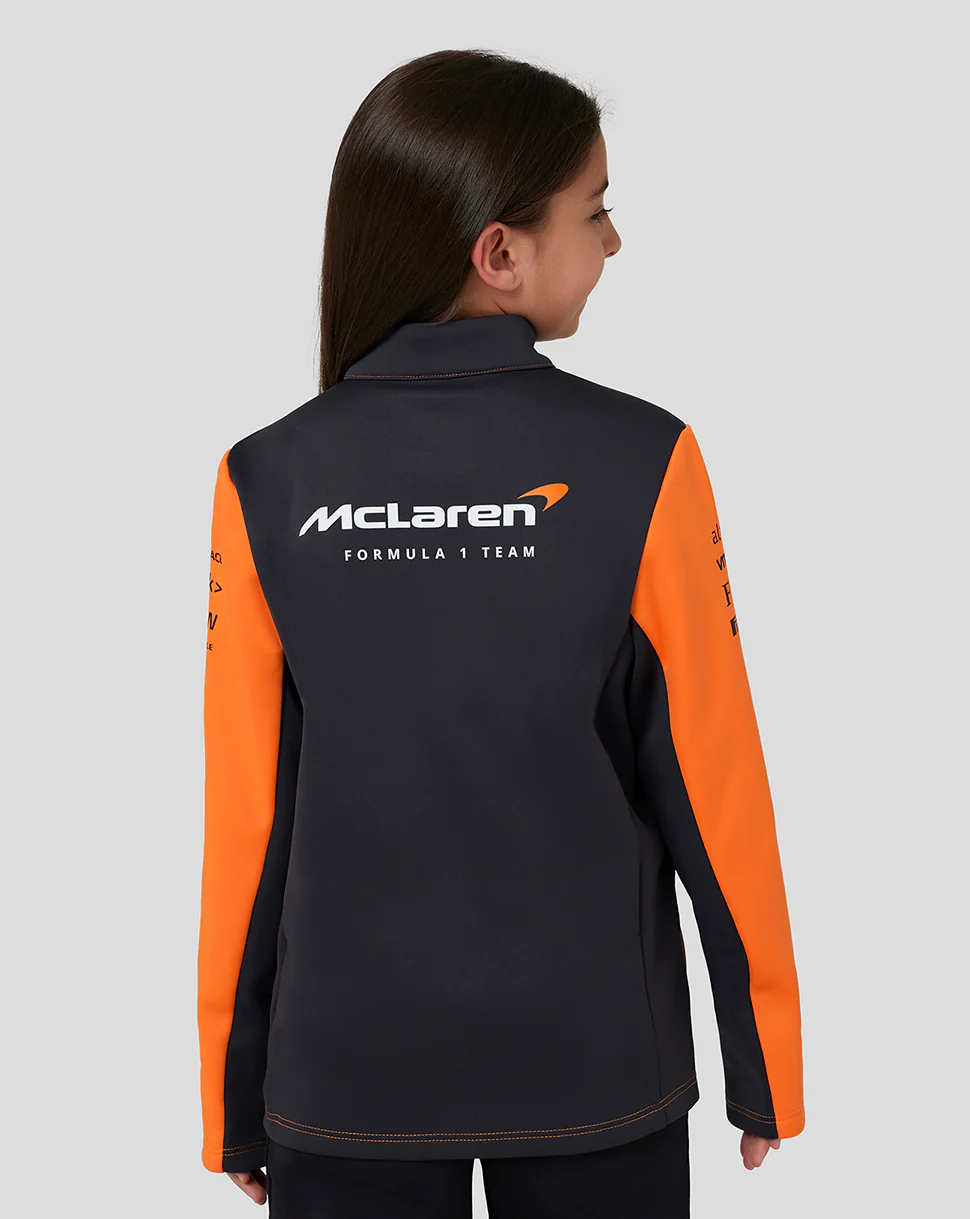 Junior McLaren 1/4 Zip Top - Autumn Glory
