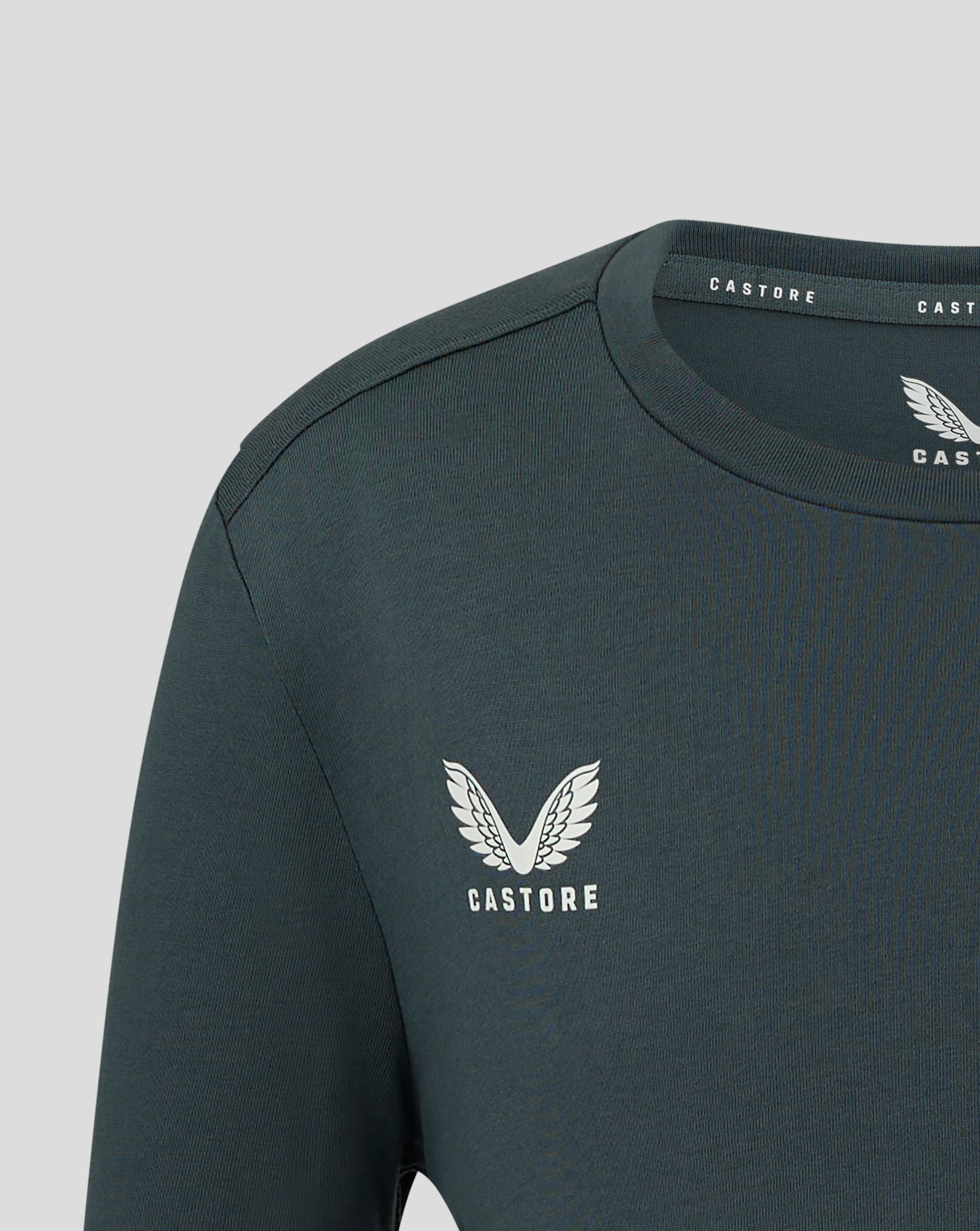 Junior Cotton Leisure Tee - Dark Slate