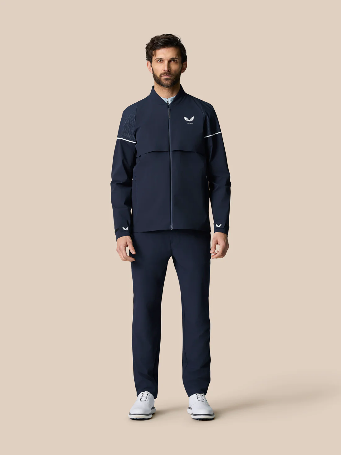 Golf Pinnacle Woven Jacket - Midnight Navy