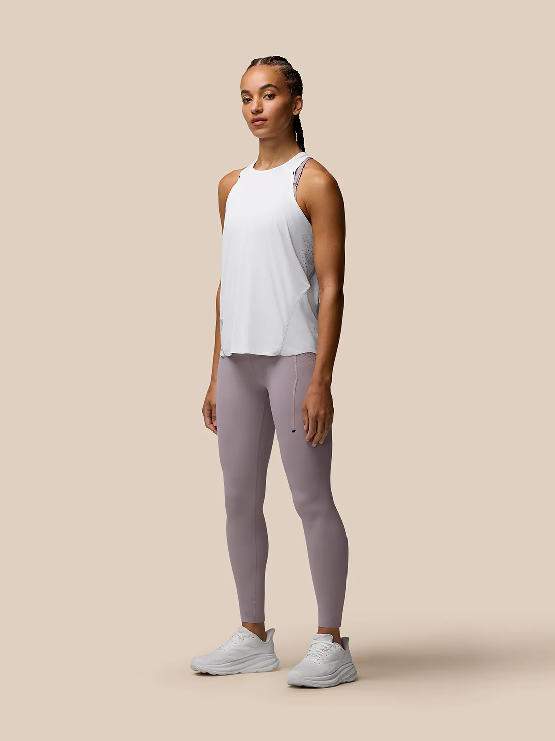 Zone Training Tank Top - White