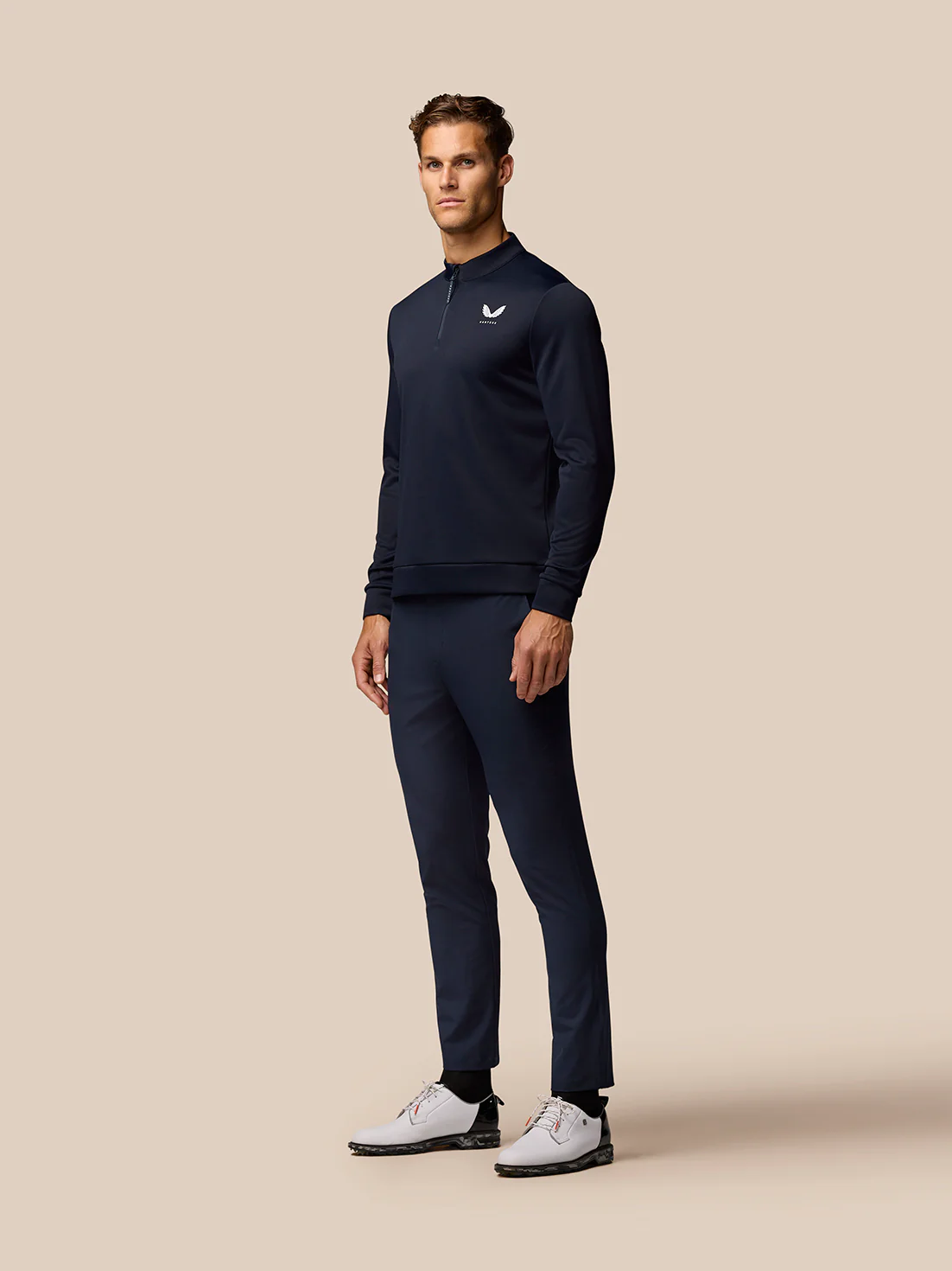 Golf Club Classic 1/4 Zip Top - Midnight Navy