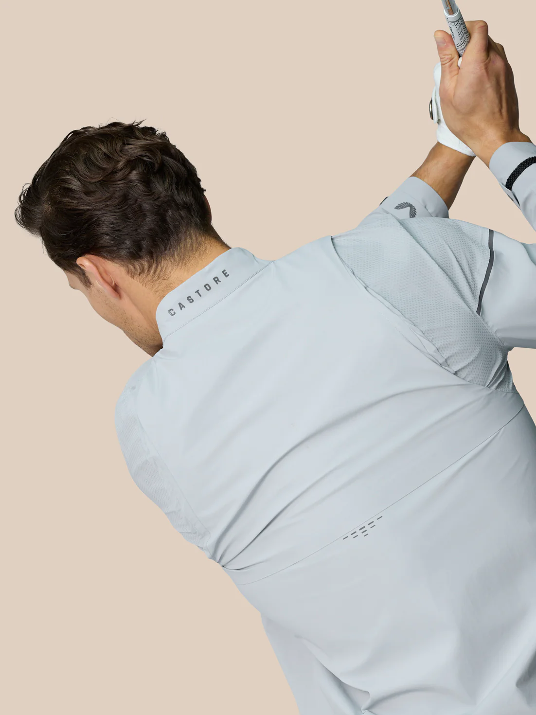 Golf Pinnacle Woven Jacket - Mid Grey