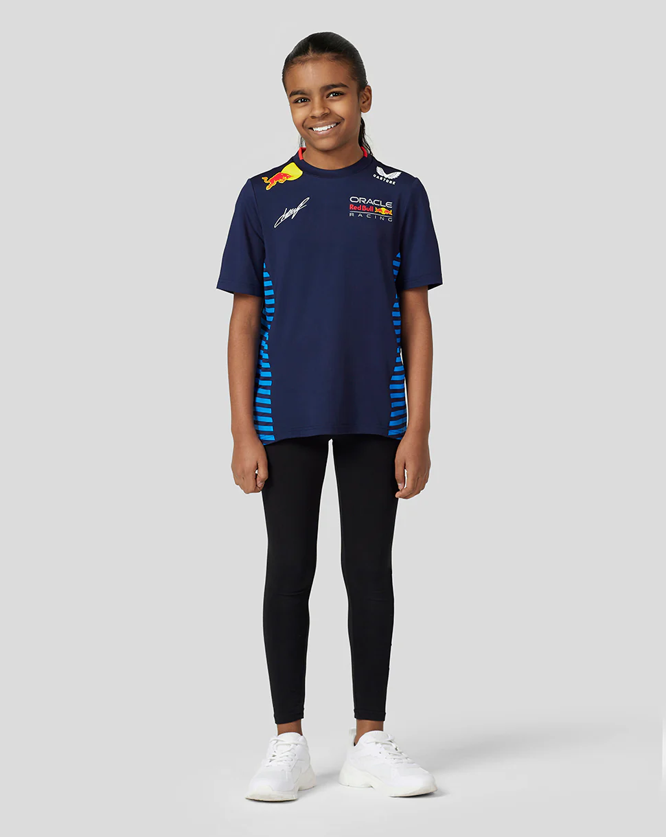 Oracle Red Bull Racing Junior Official Teamline Sergio Checo Perez T-Shirt - Night Sky