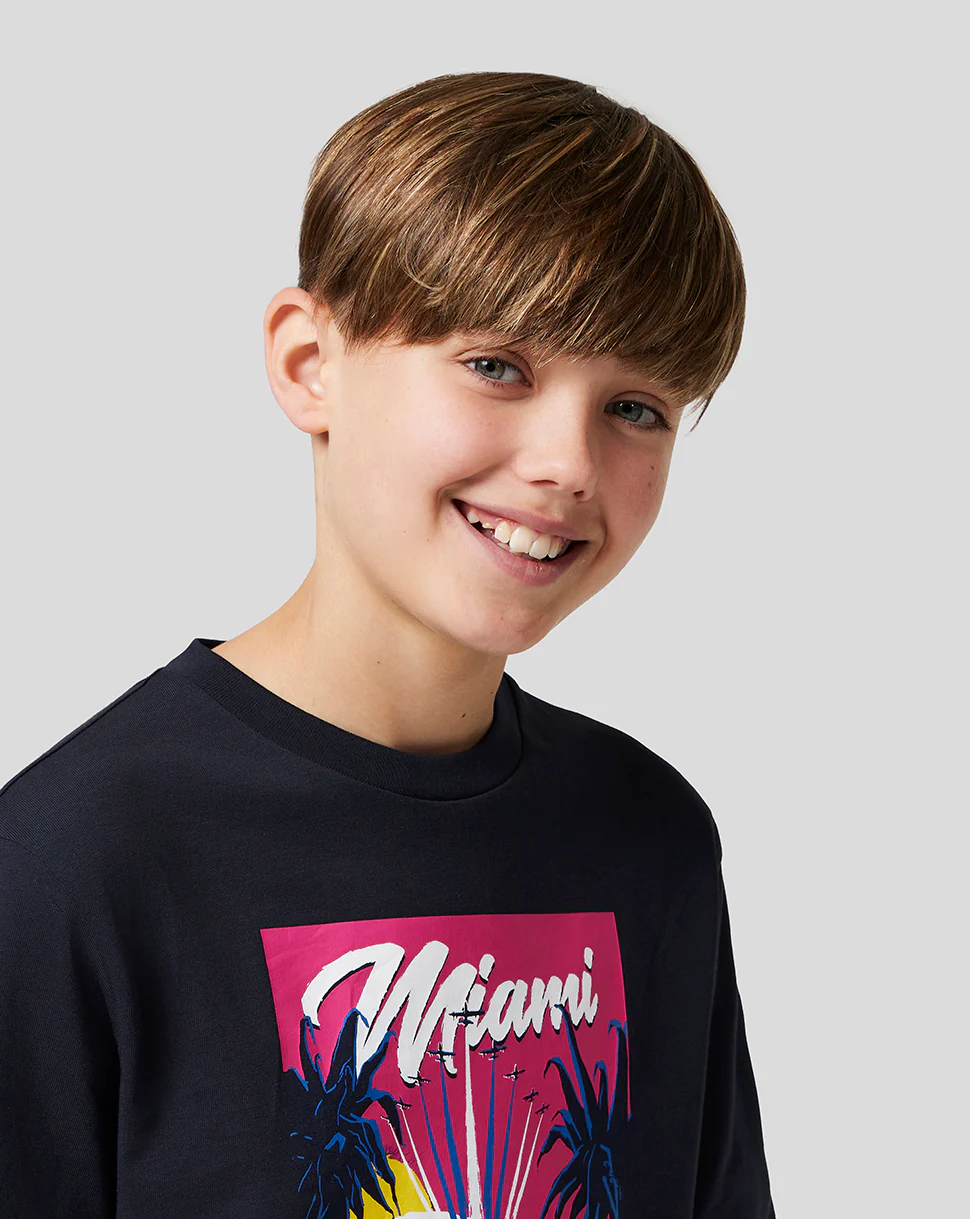 Oracle Red Bull Racing Juniors Miami Short Sleeve T-Shirt