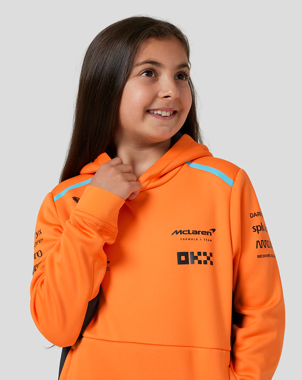 Junior McLaren Hooded Sweat - Autumn Glory
