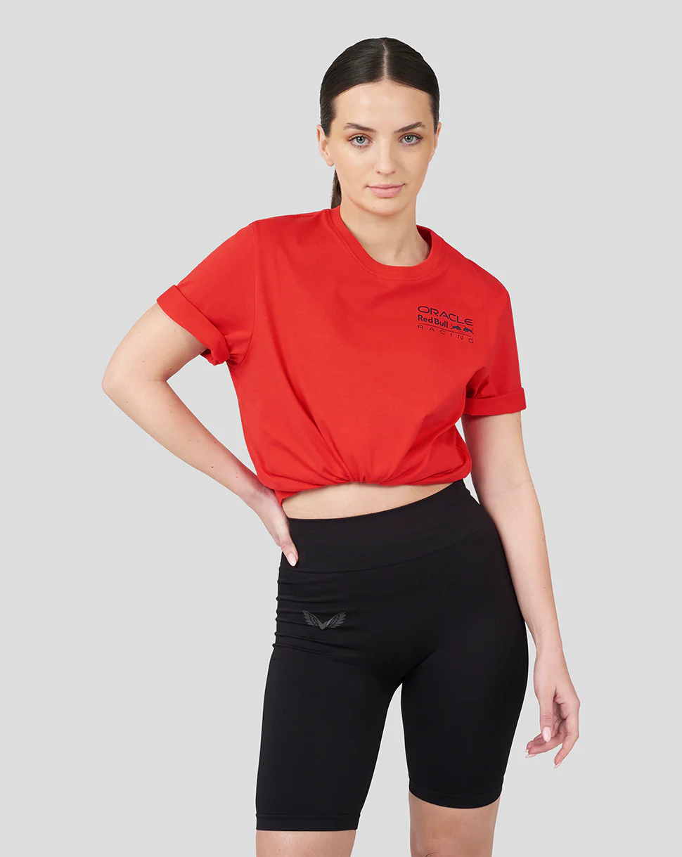 Oracle Red Bull Racing Unisex Core T-Shirt - Flame Scarlet