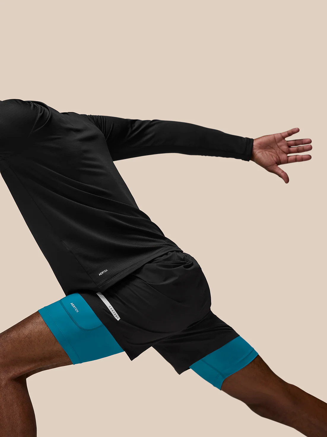 Flow Training Shorts - Dark Aqua