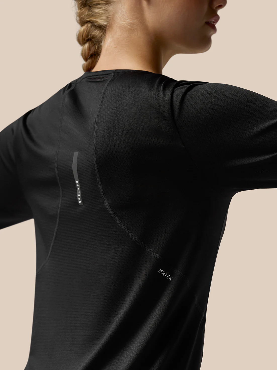 Women’s Flow Movement Long Sleeve T Shirt – Black