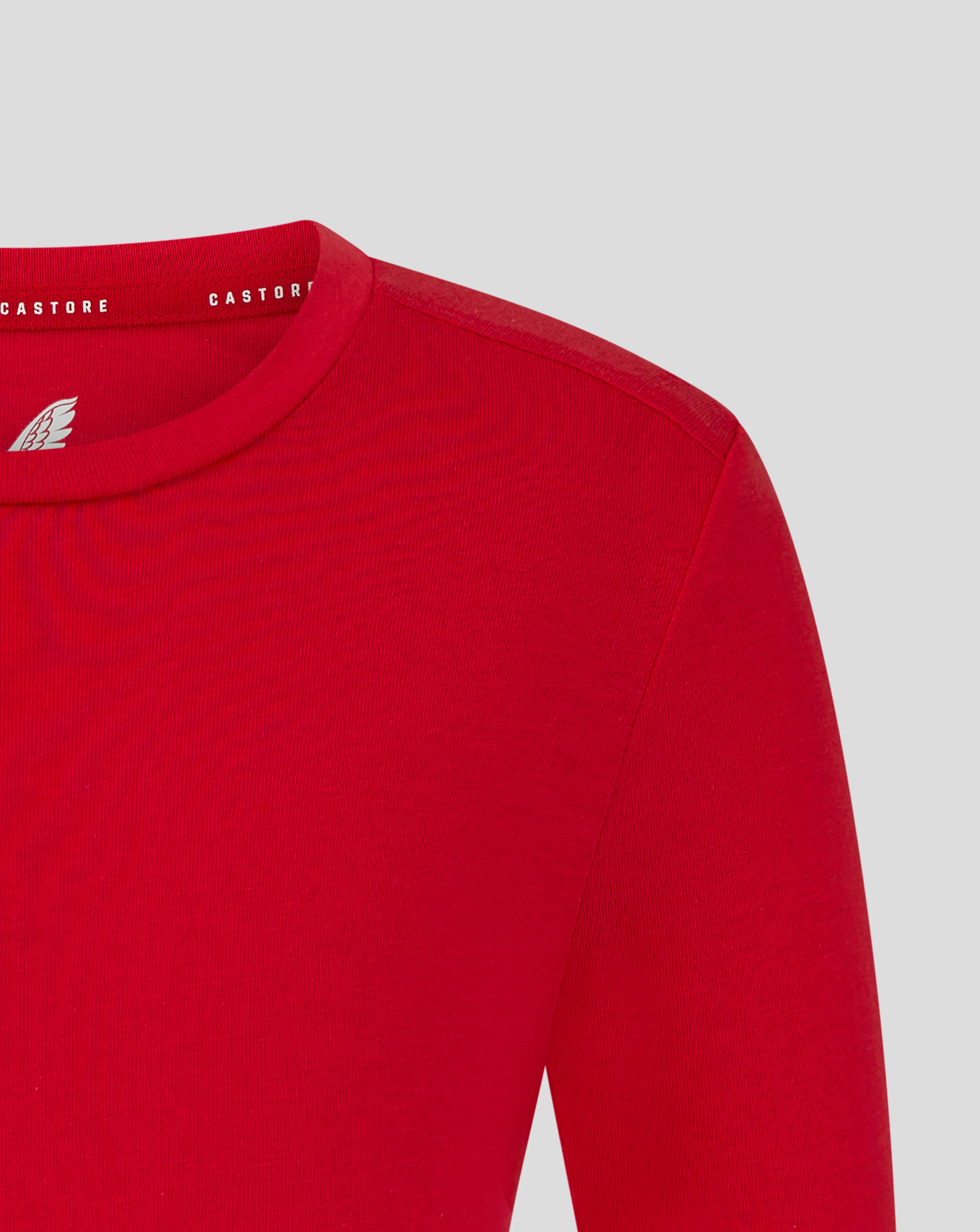 Junior Cotton Leisure Tee - True Red